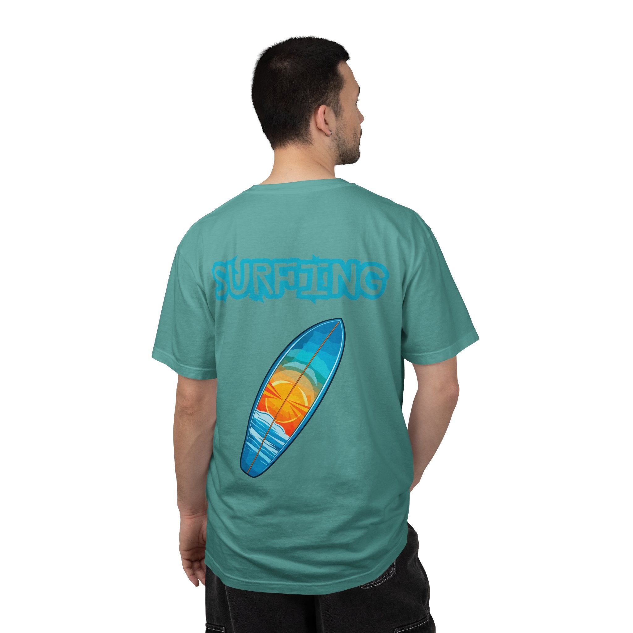 Surfing Athletes T-Shirt  Performance Surf Graphic Tee