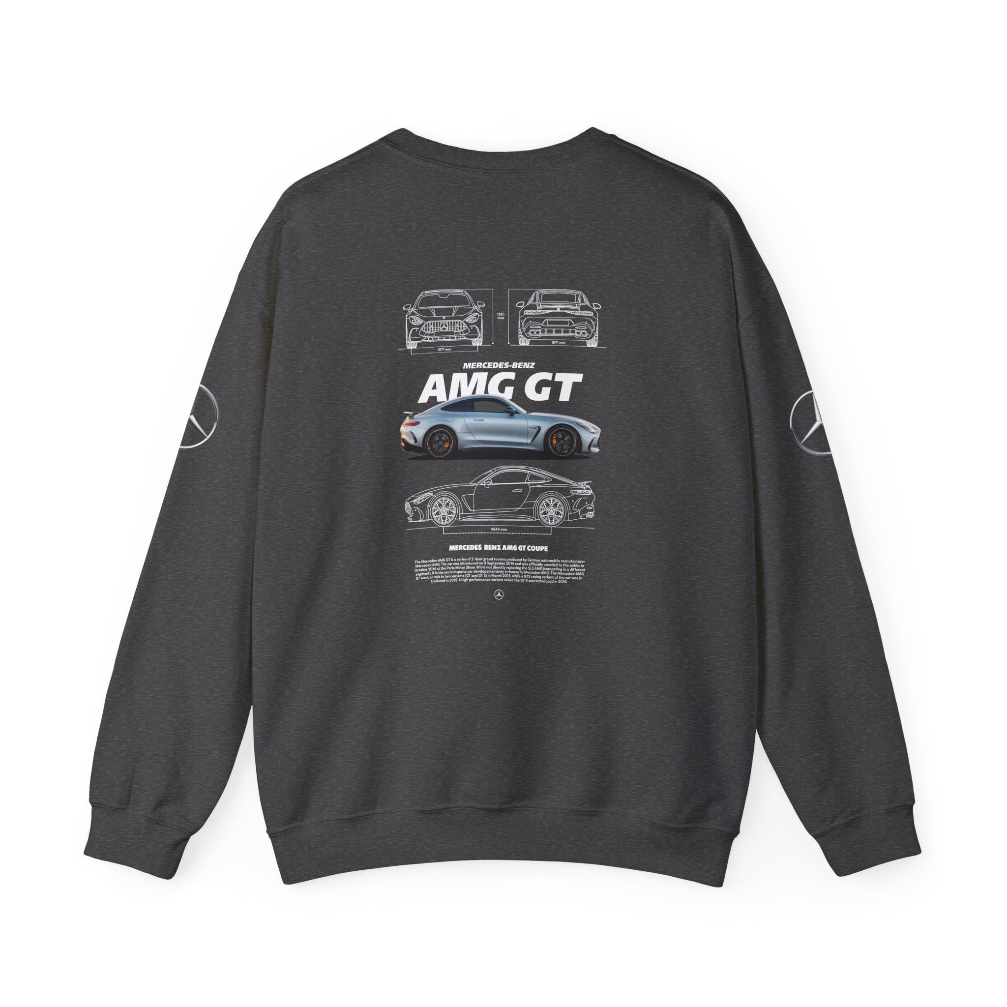 Sports Cars AMG Crewneck Sweatshirt, Gift for Car Enthusiasts, Unisex Hooded Sweatshirt, Casual Wear, Sportswear, Automotive Fashion