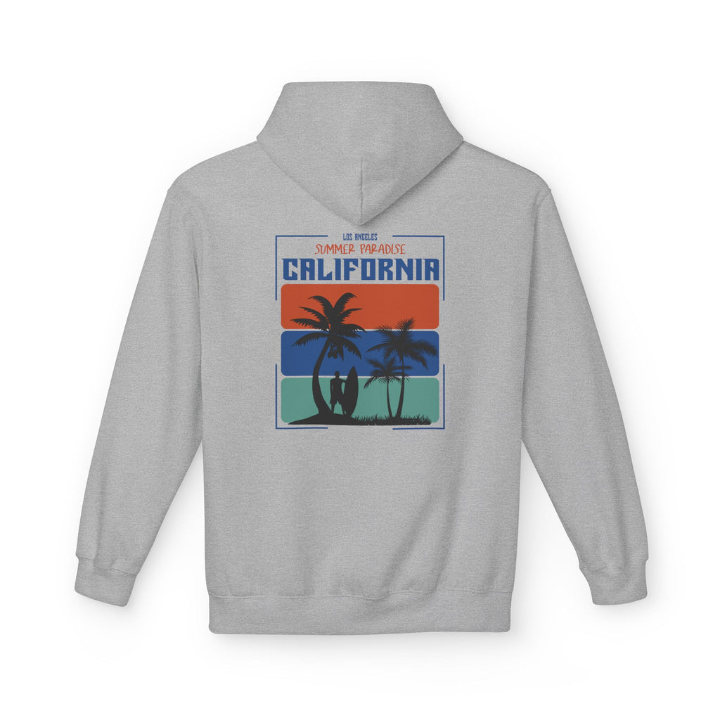 California Sunset Surf Hoodie  Summer Vacation Beach Pullover
