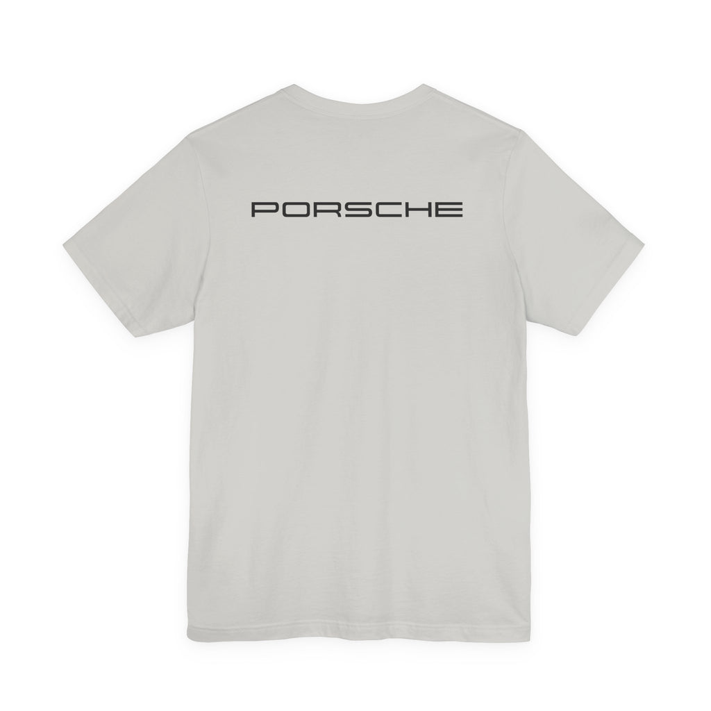 Porsche Crest Tee — Classic Logo Short Sleeve Shirt