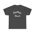 Fairfield Beach Unisex Heavy Cotton Tee, Comfortable Casual T-Shirt, Summer Vibe Shirt, Gifts for Beach Lovers, Relaxed Fit Tee