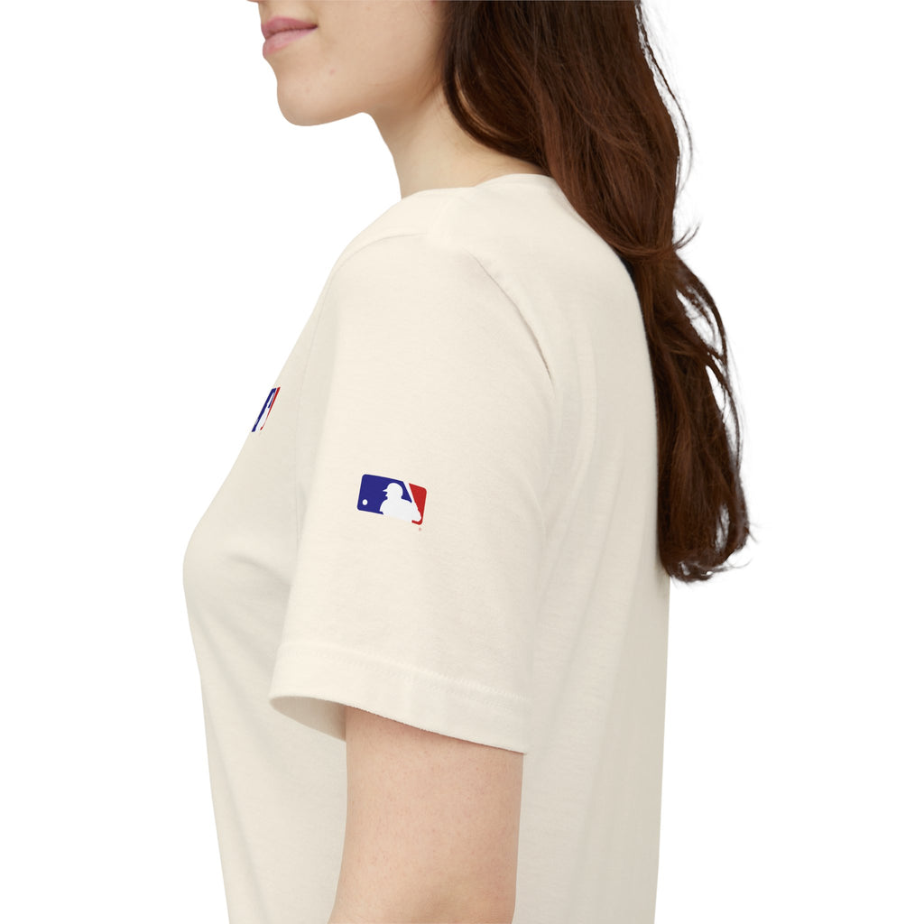Baseball Logo T-Shirt  Minimal Chest Patch Tee