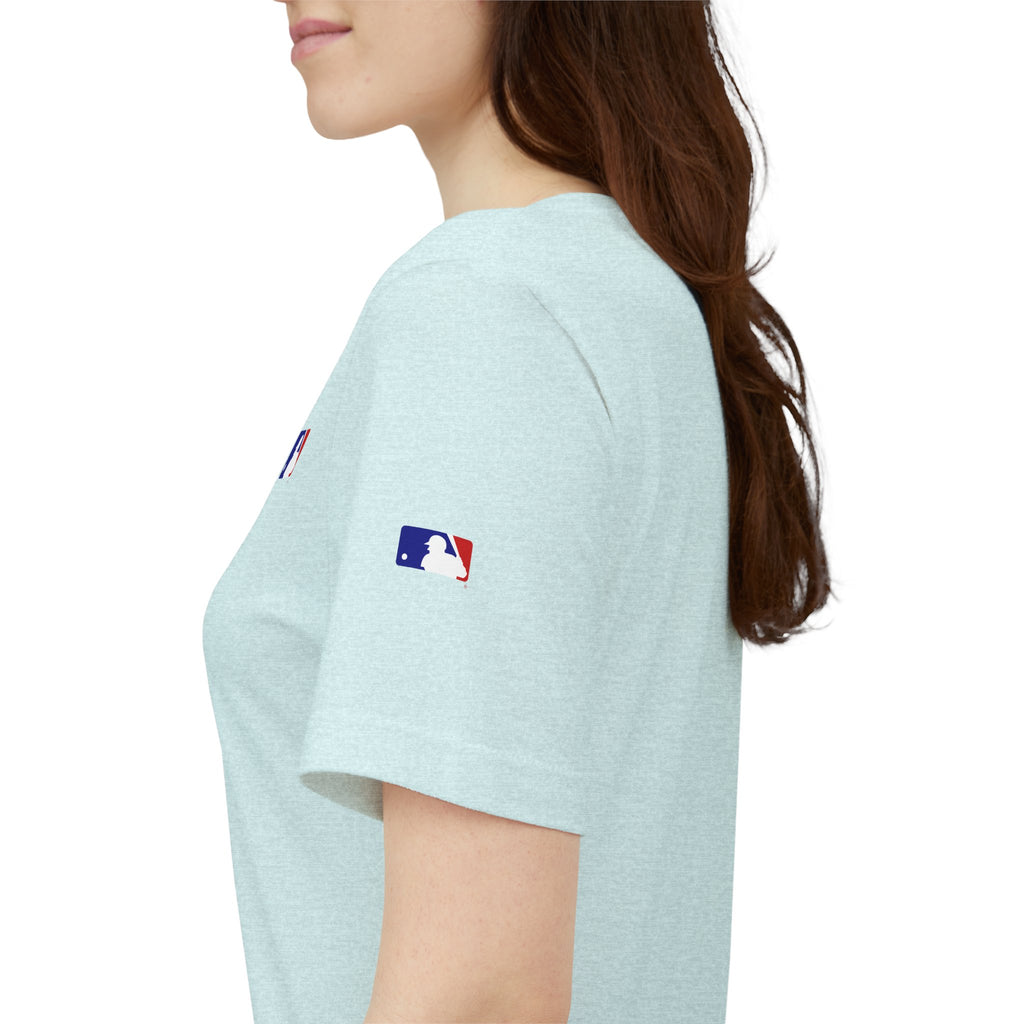 Baseball Logo T-Shirt  Minimal Chest Patch Tee