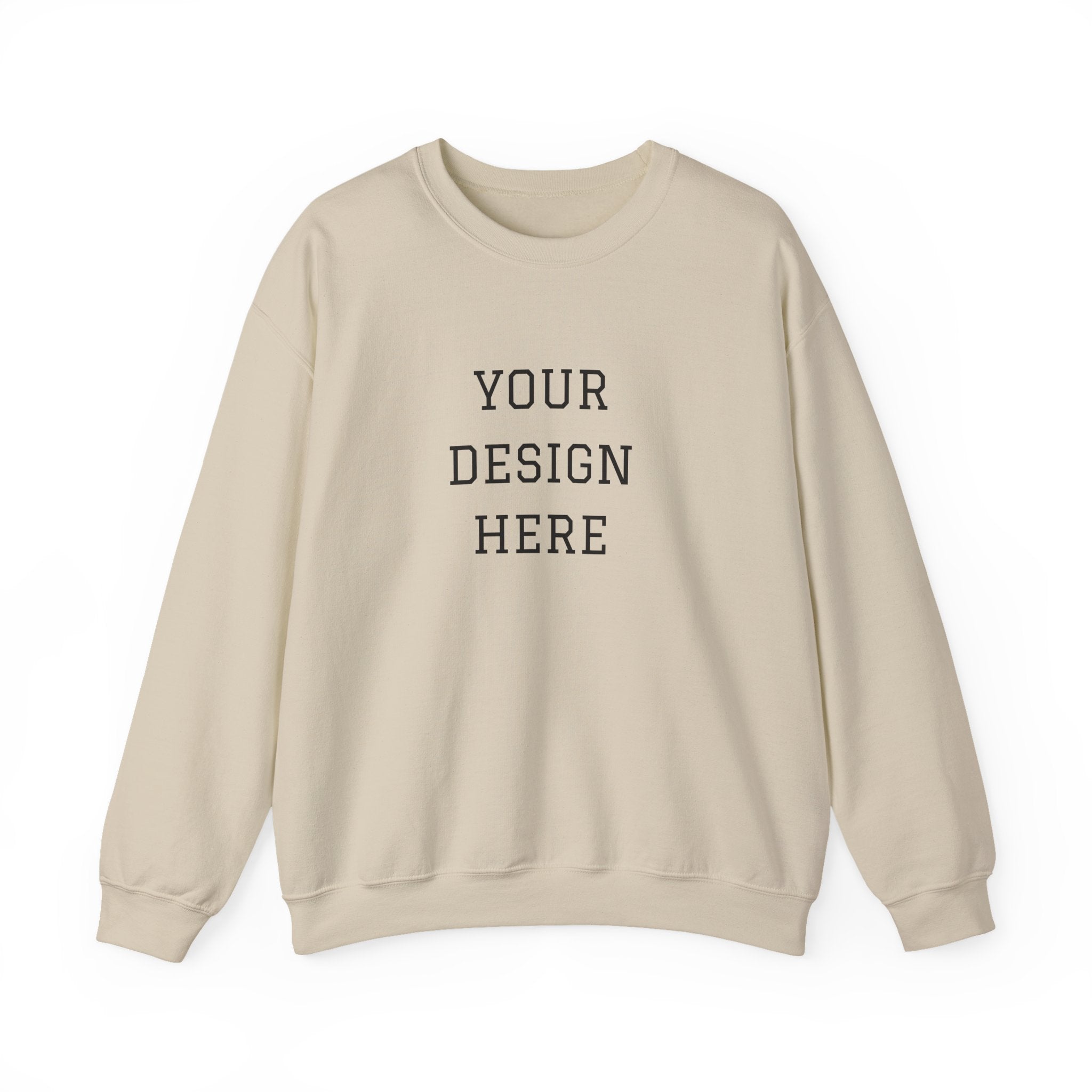 Customizable Message Sweatshirt Personalized Text Crewneck