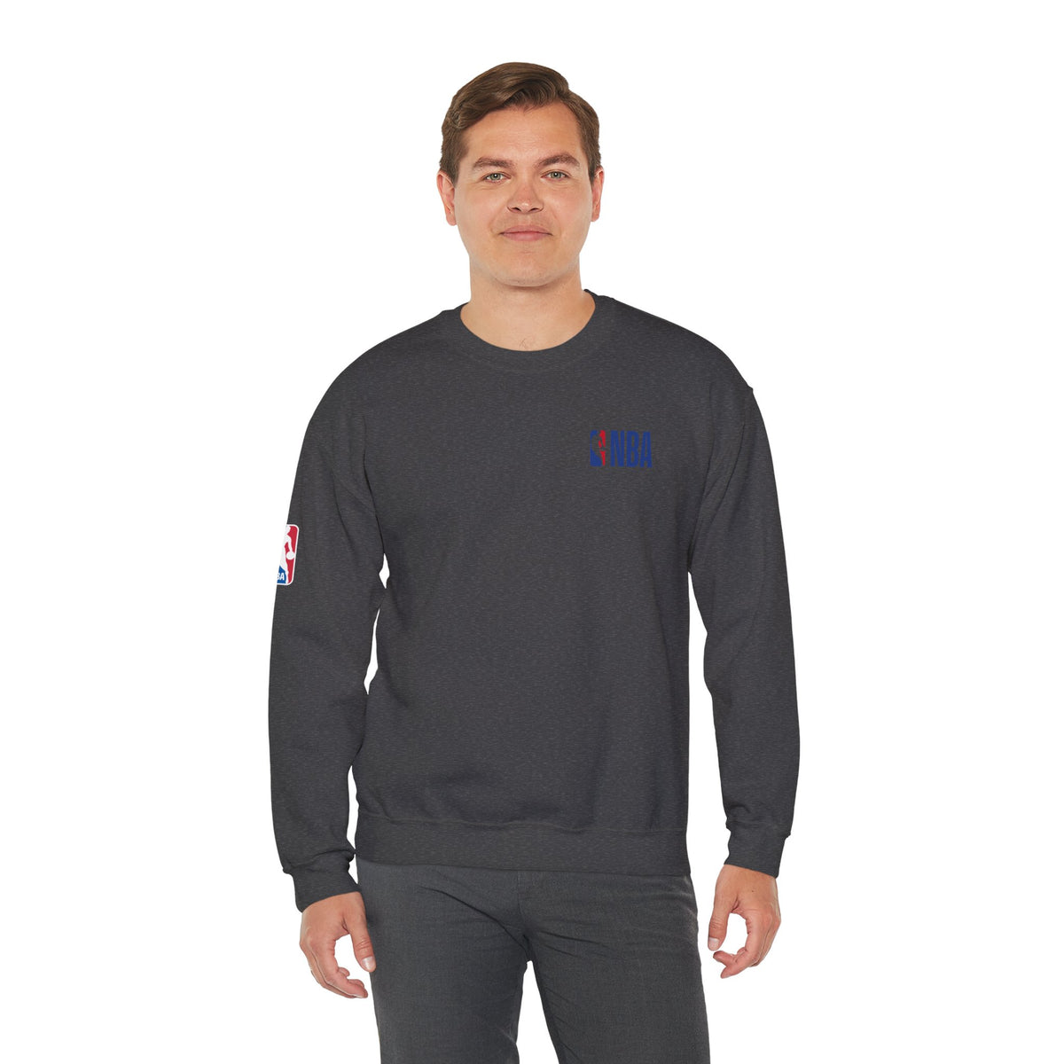 NBA Minimal Logo Crewneck Sweatshirt
