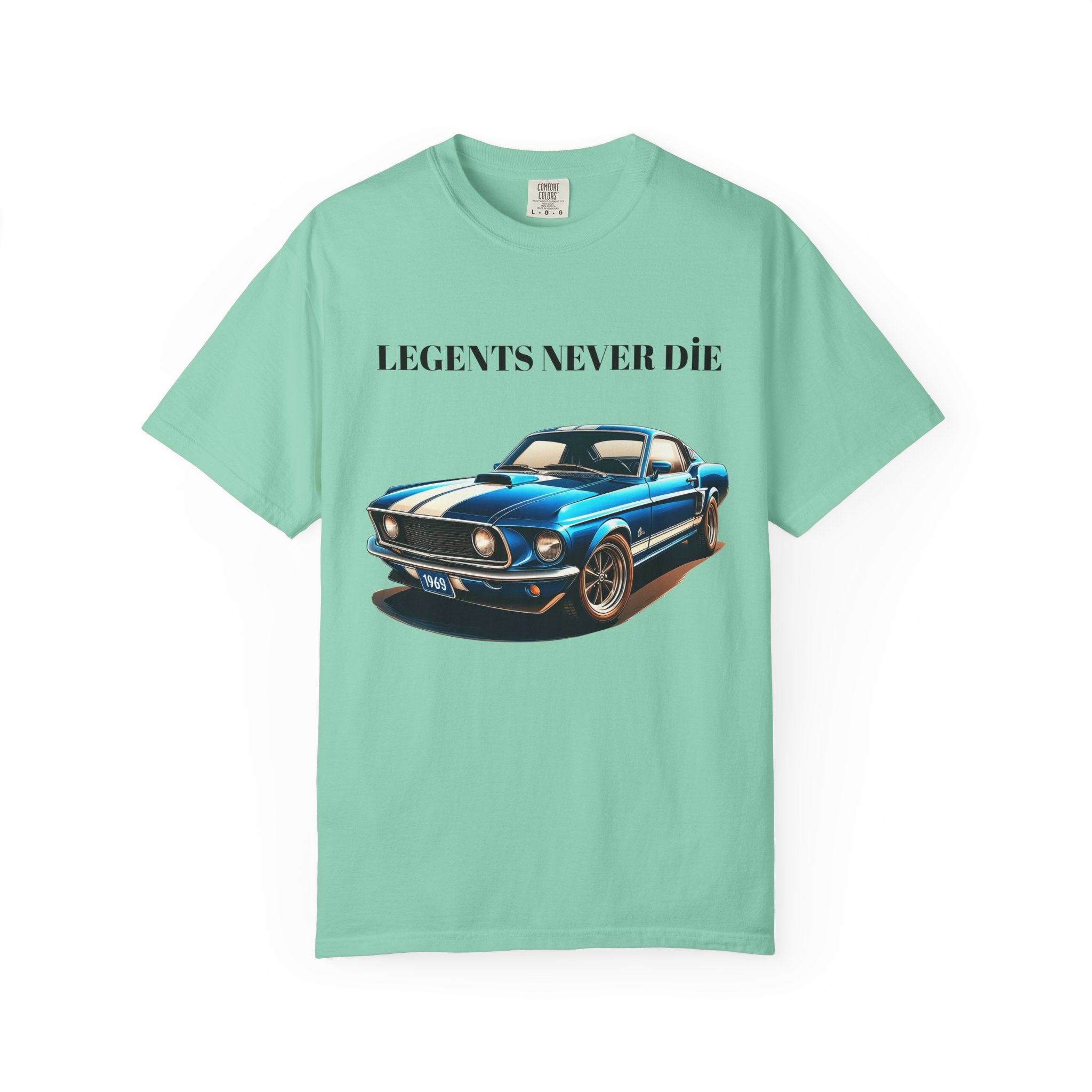 Classic Mustang Legend T-Shirt Automotive Gift Gift for Car EnthusiastsVintage Car Tee