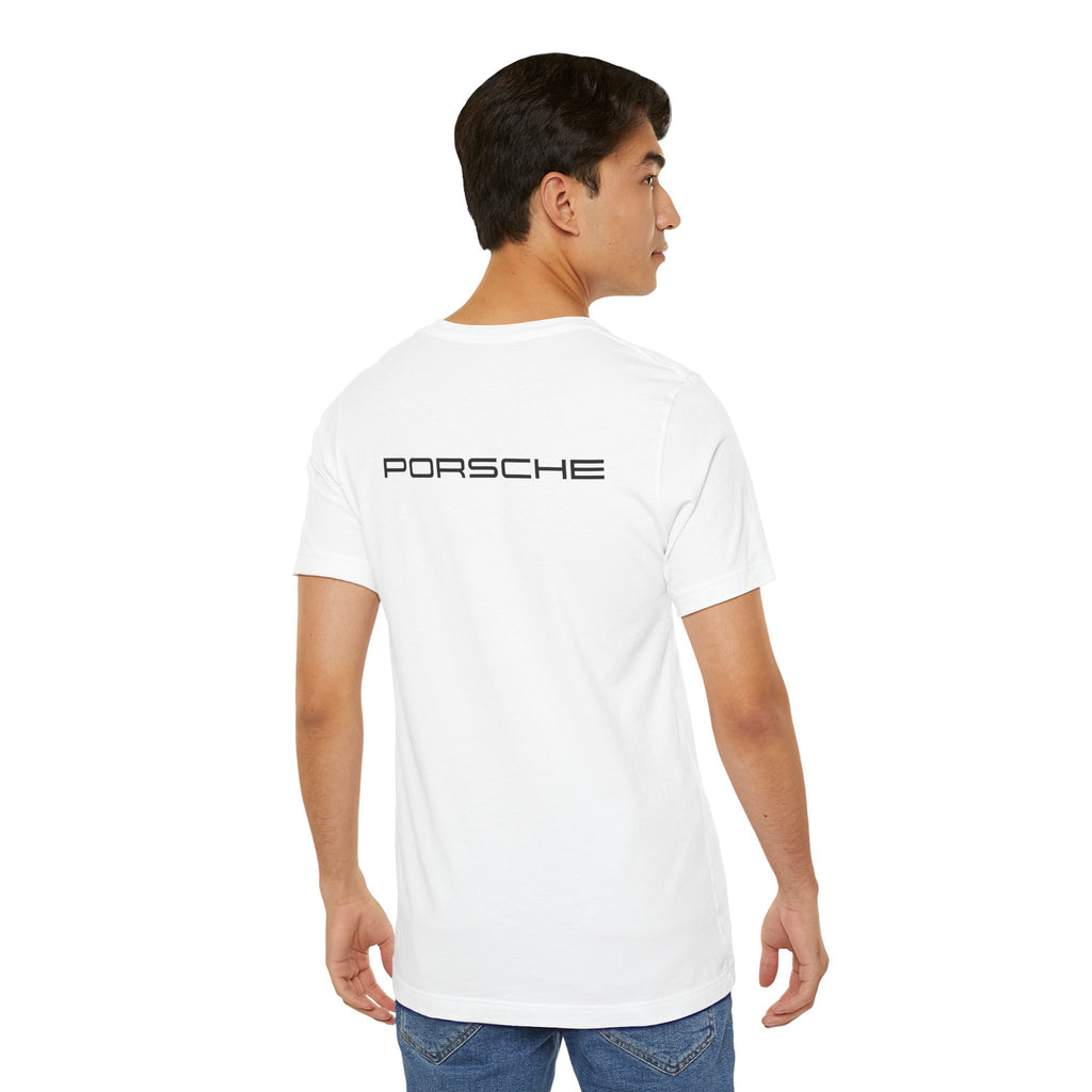 Porsche Crest Tee — Classic Logo Short Sleeve Shirt