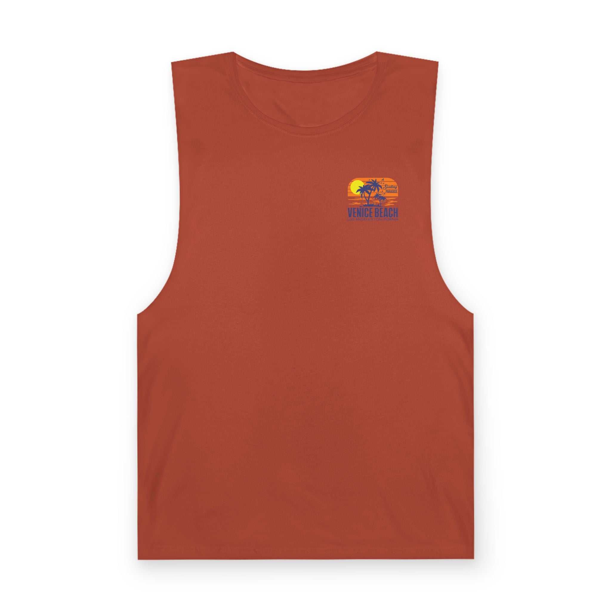 Surfboard Tank Top Venice Beach Retro Surf Graphic
