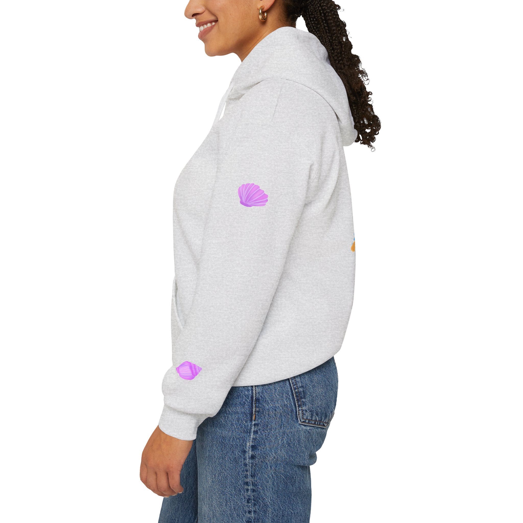 California Palm Tree Hoodie | Beach Island Graphic, Sleeve Icons