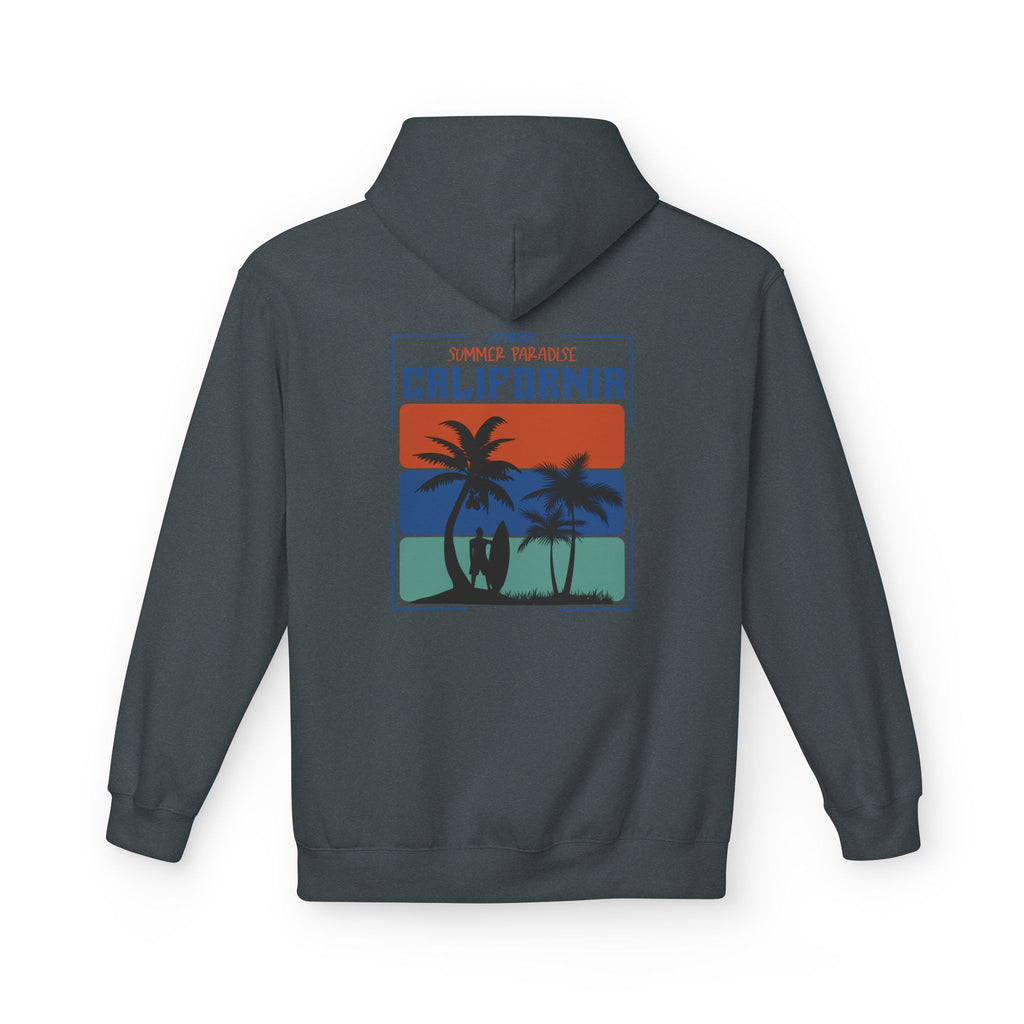 California Sunset Surf Hoodie  Summer Vacation Beach Pullover