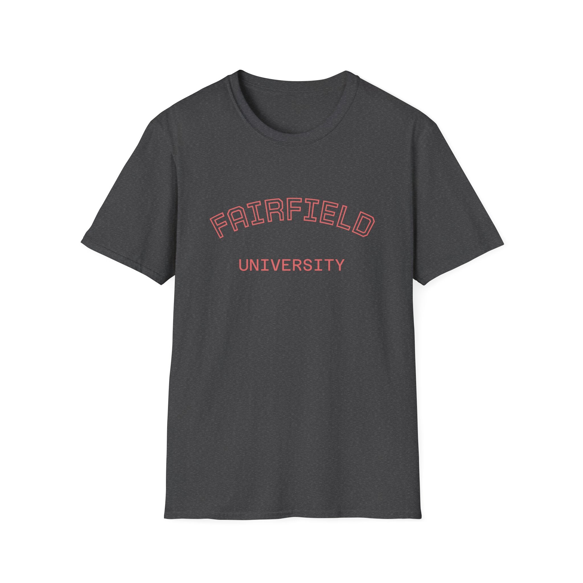 Fairfield University Whale Tee - Unisex Softstyle T-Shirt for Students, Casual Wear, Gift, Graduation, College Apparel