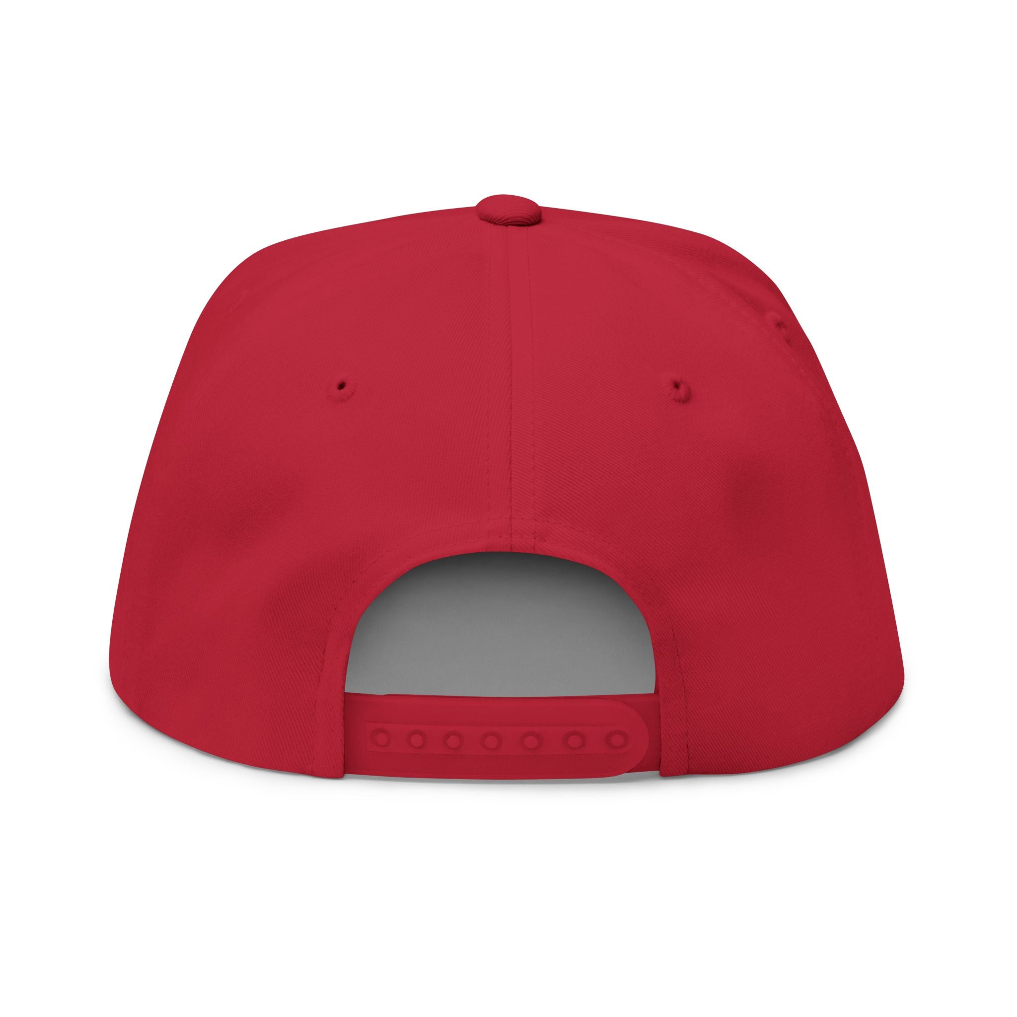 Barcelona Embroidered Flat Bill Cap