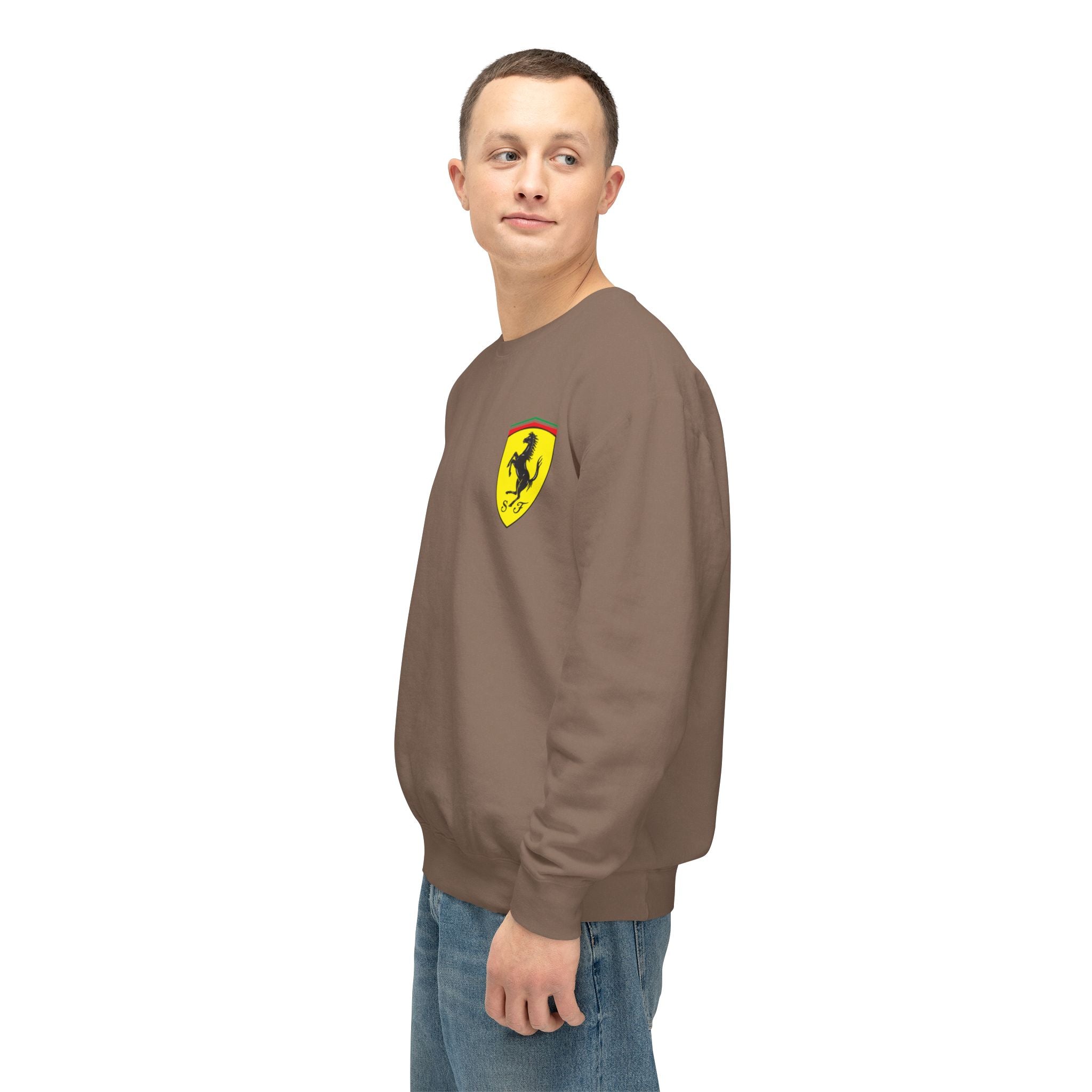 Ferrari Logo Crewneck Sweatshirt
