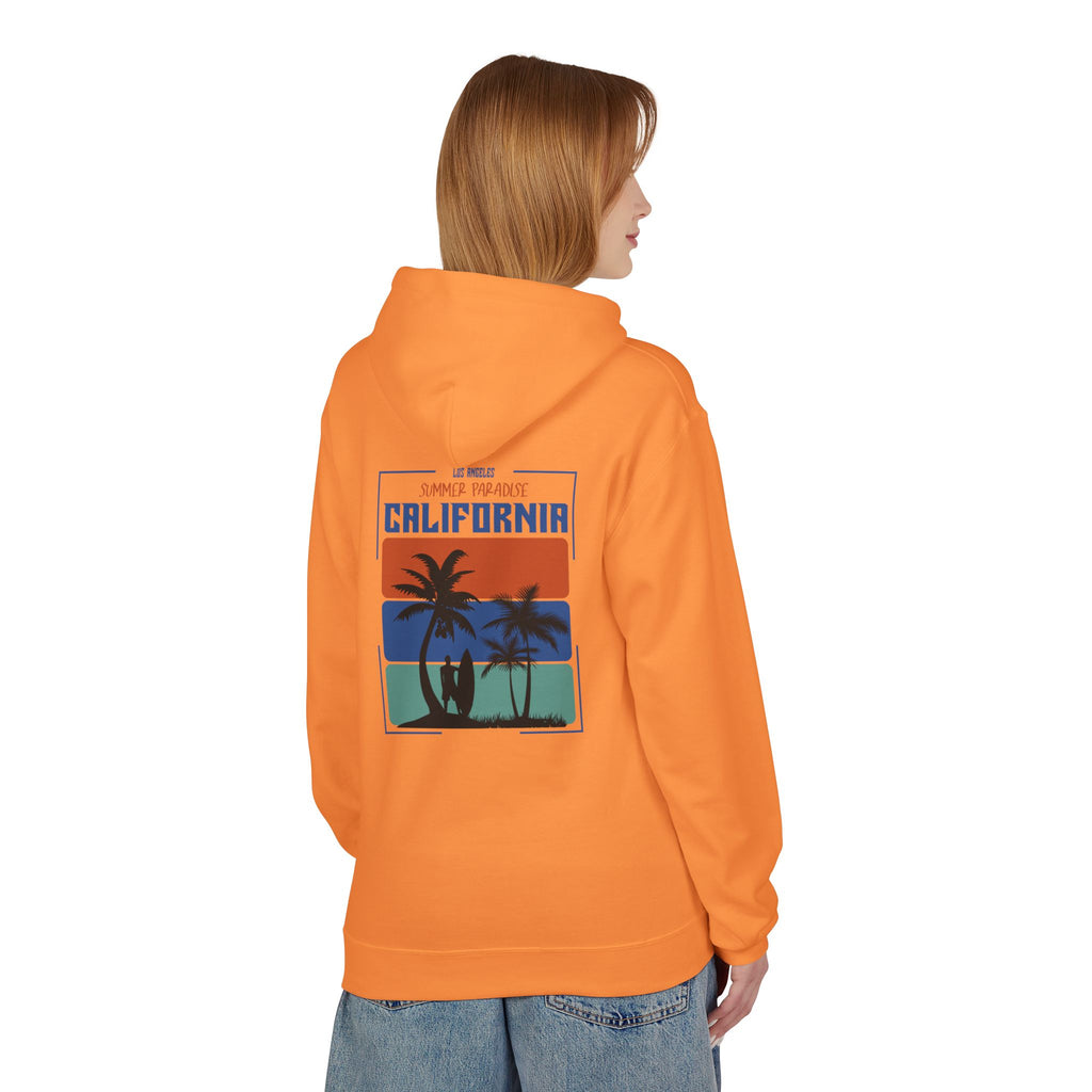 California Sunset Surf Hoodie  Summer Vacation Beach Pullover