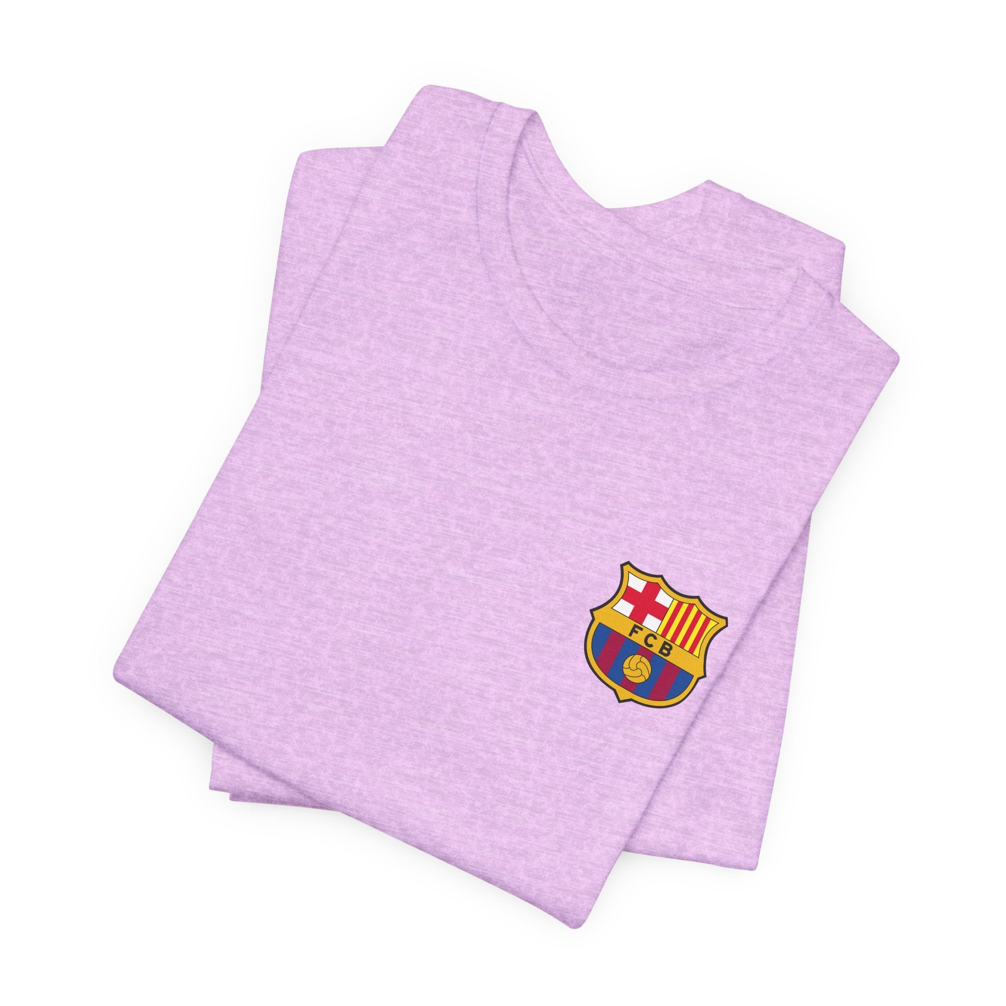 Barcelona Crest T‑Shirt  Minimal Football Fan Tee
