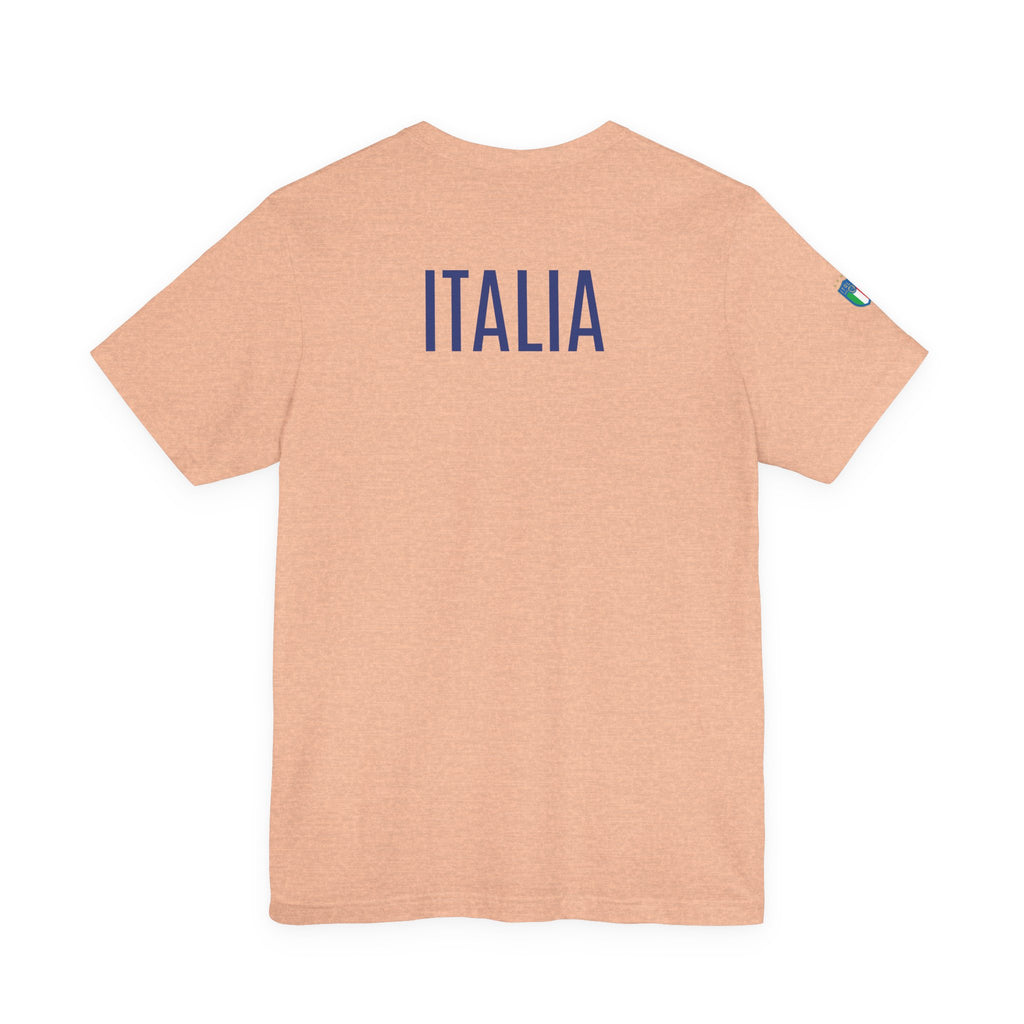 Italy Crest Tee  Italian Flag Shield T-Shirt