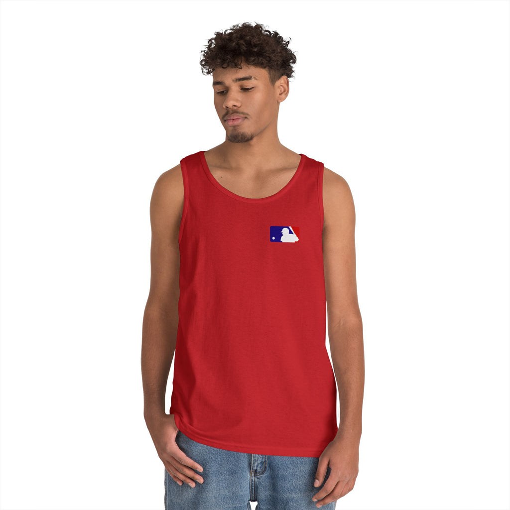 Baseball Glove Tank Top  Vintage Mitt & Ball Graphic