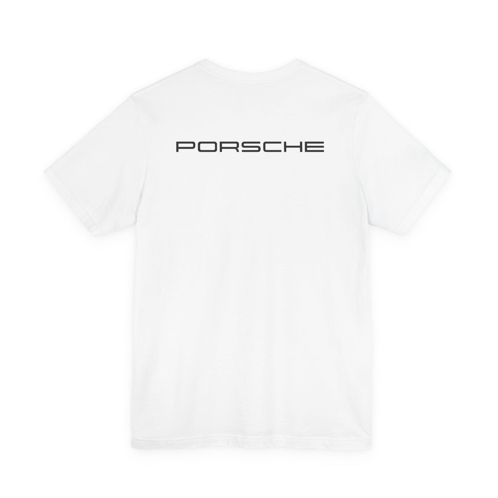 Porsche Crest Tee — Classic Logo Short Sleeve Shirt