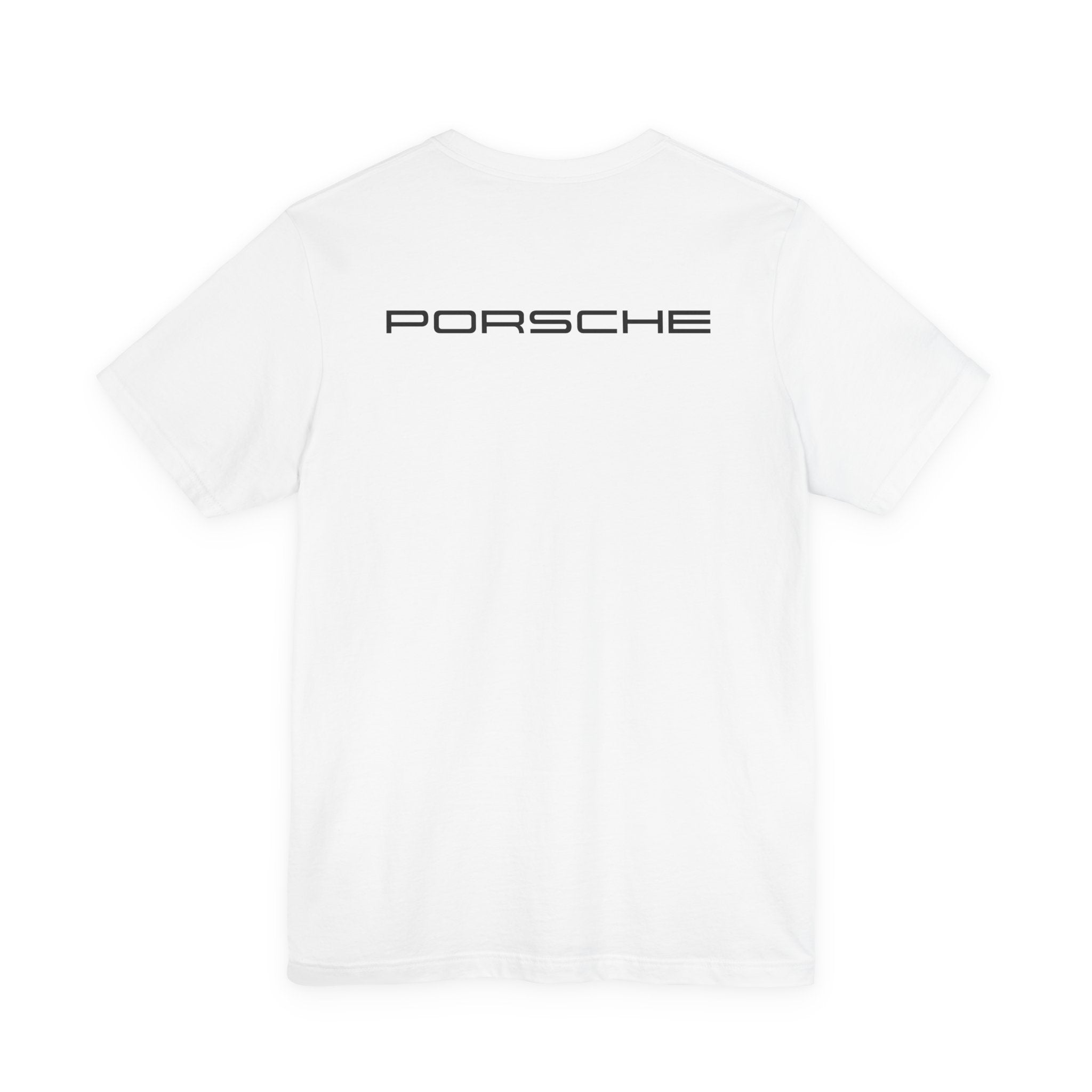 Porsche Crest Tee — Classic Logo Short Sleeve Shirt
