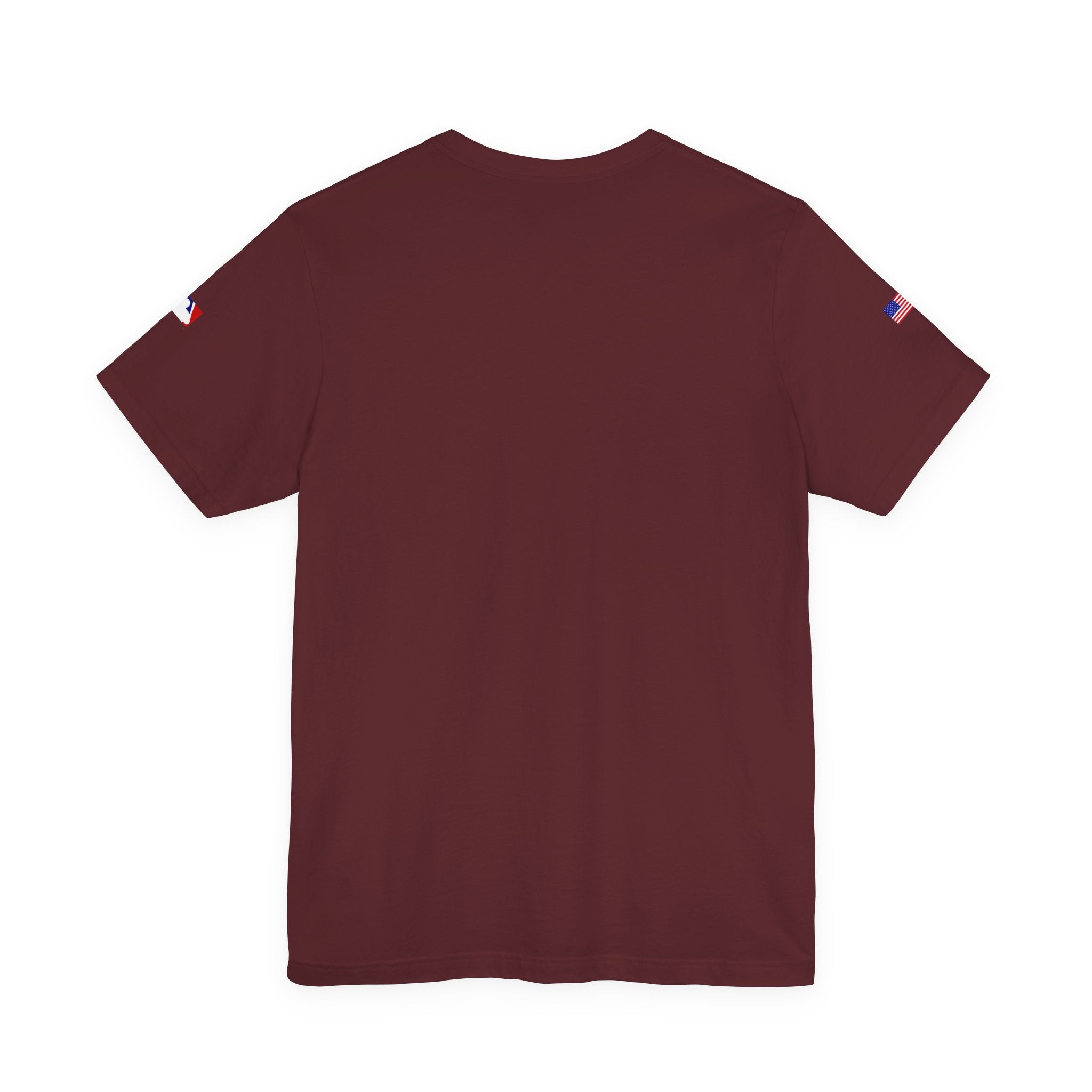 Baseball Logo T-Shirt  Minimal Chest Patch Tee