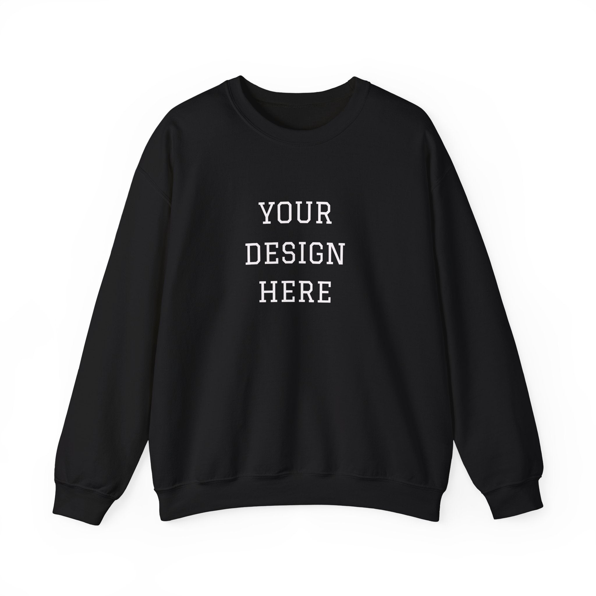 Customizable Message Sweatshirt Personalized Text Crewneck