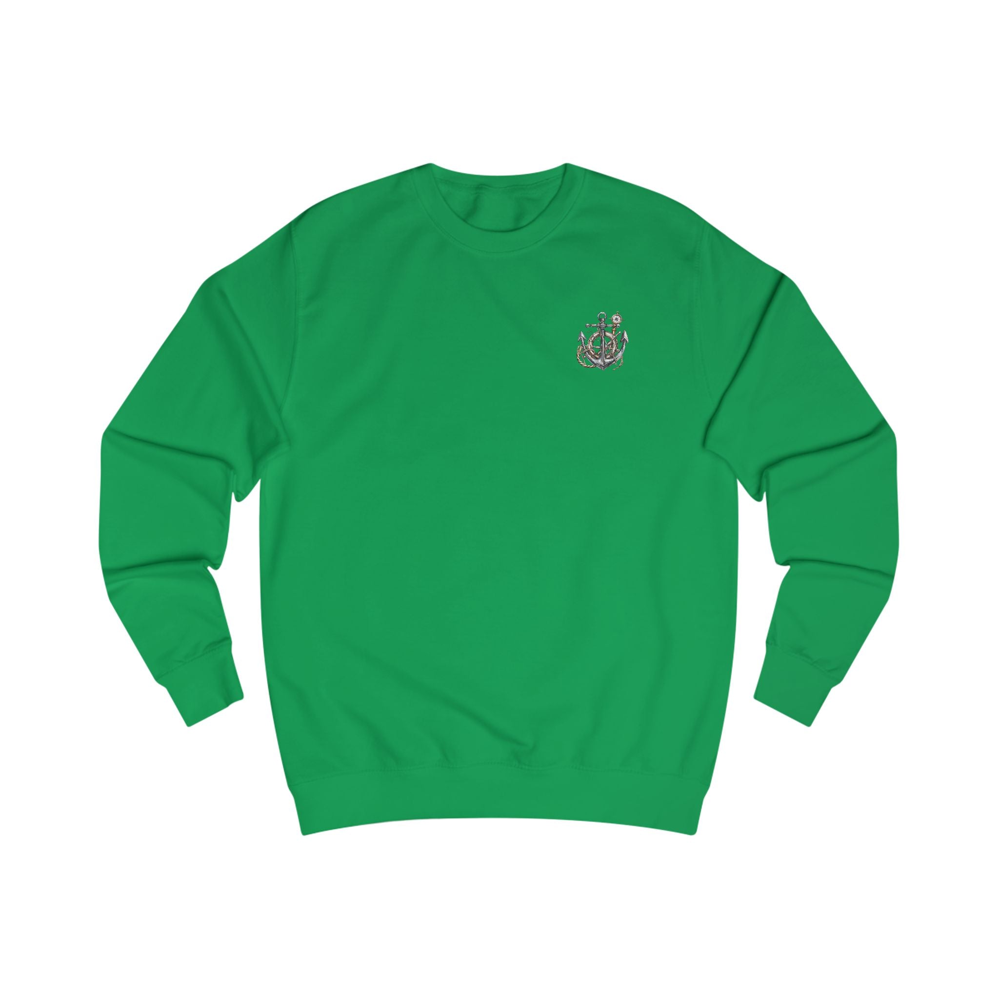 Nautical Compass Sweatshirt — Vintage Maritime Crewneck
