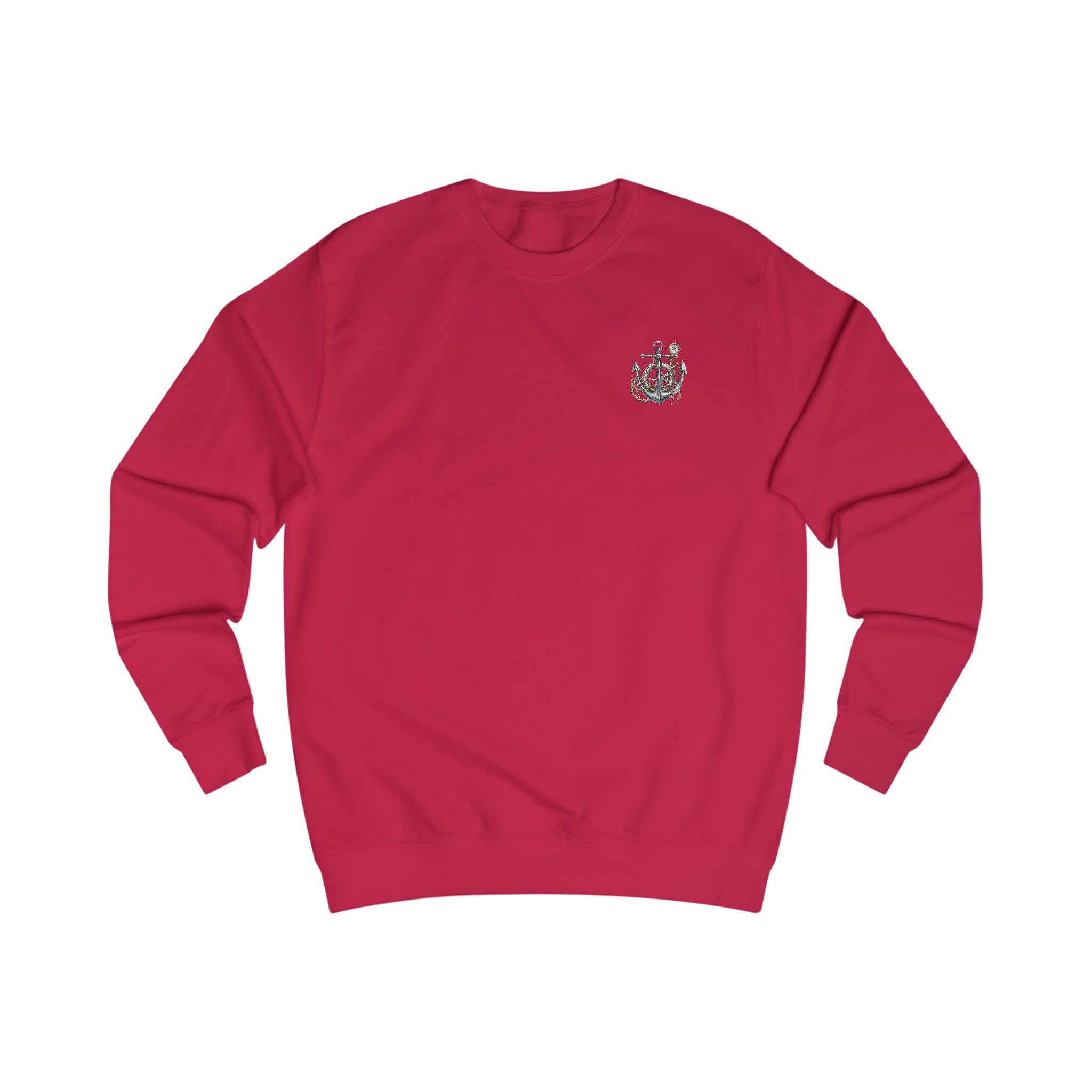 Nautical Compass Sweatshirt — Vintage Maritime Crewneck
