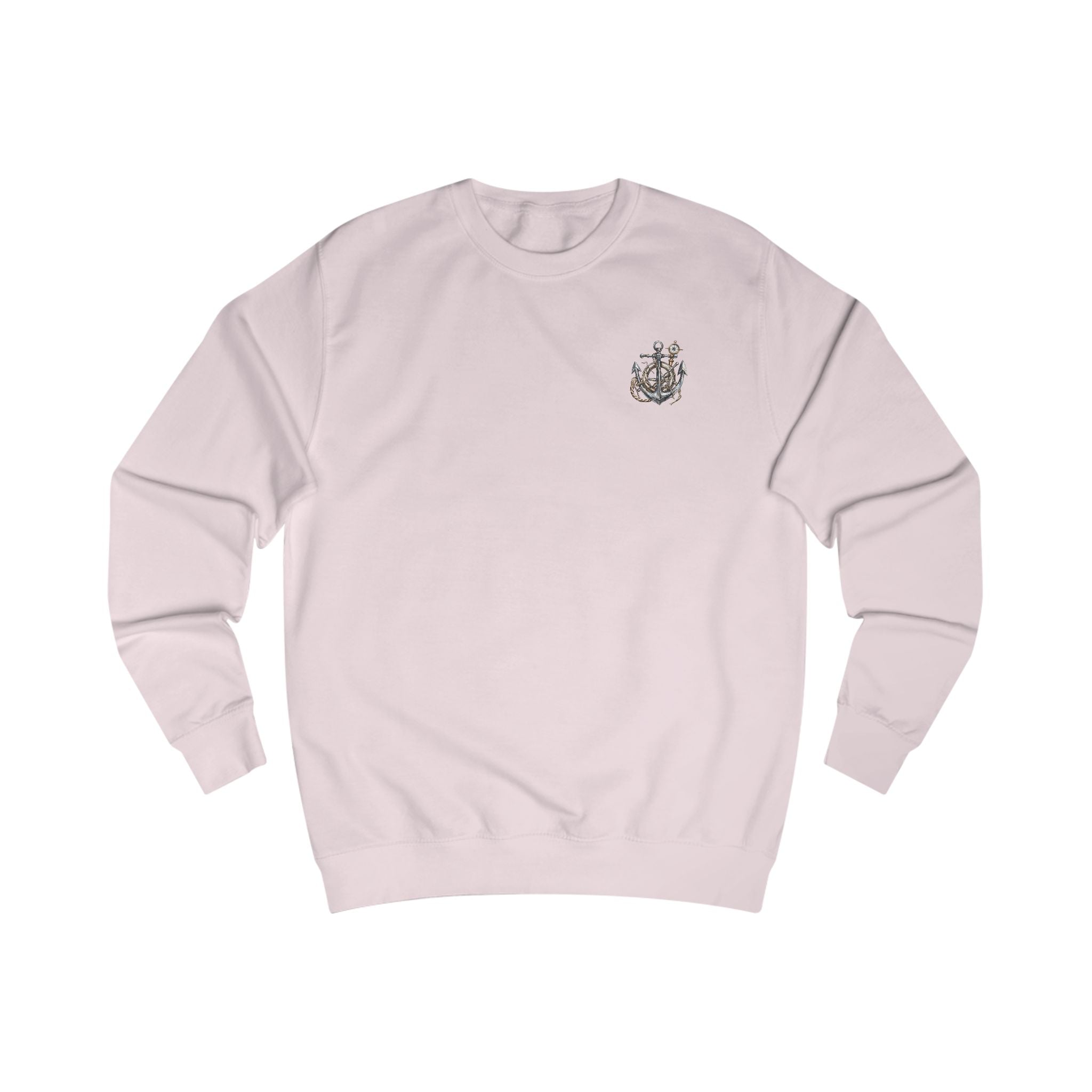 Nautical Compass Sweatshirt — Vintage Maritime Crewneck