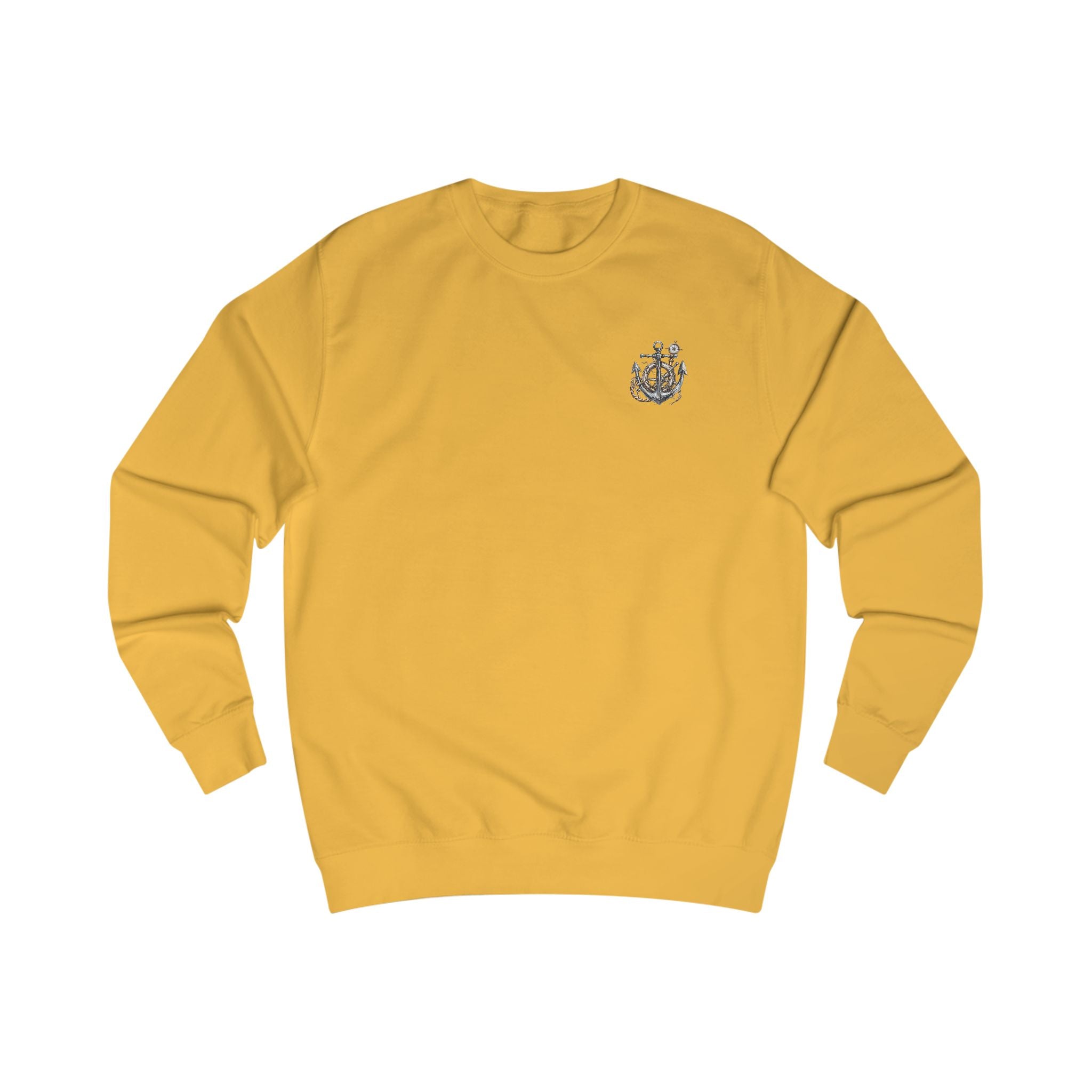 Nautical Compass Sweatshirt — Vintage Maritime Crewneck