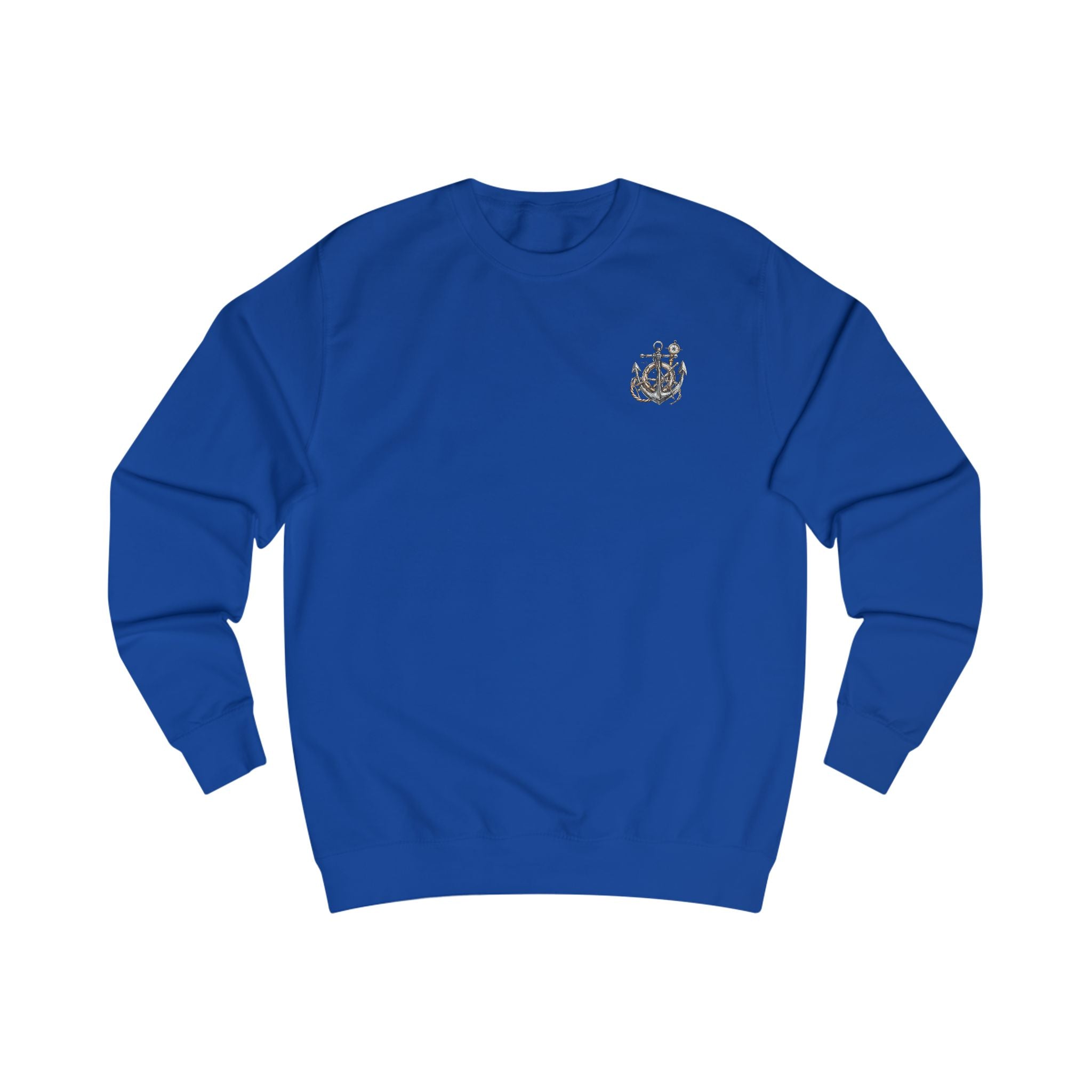 Nautical Compass Sweatshirt — Vintage Maritime Crewneck