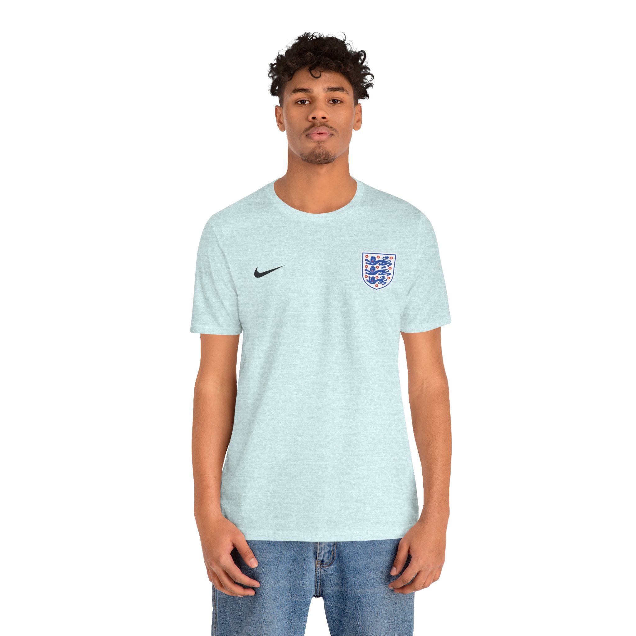 England Crest Soccer Tee — 'ENGLAND' Back Graphic