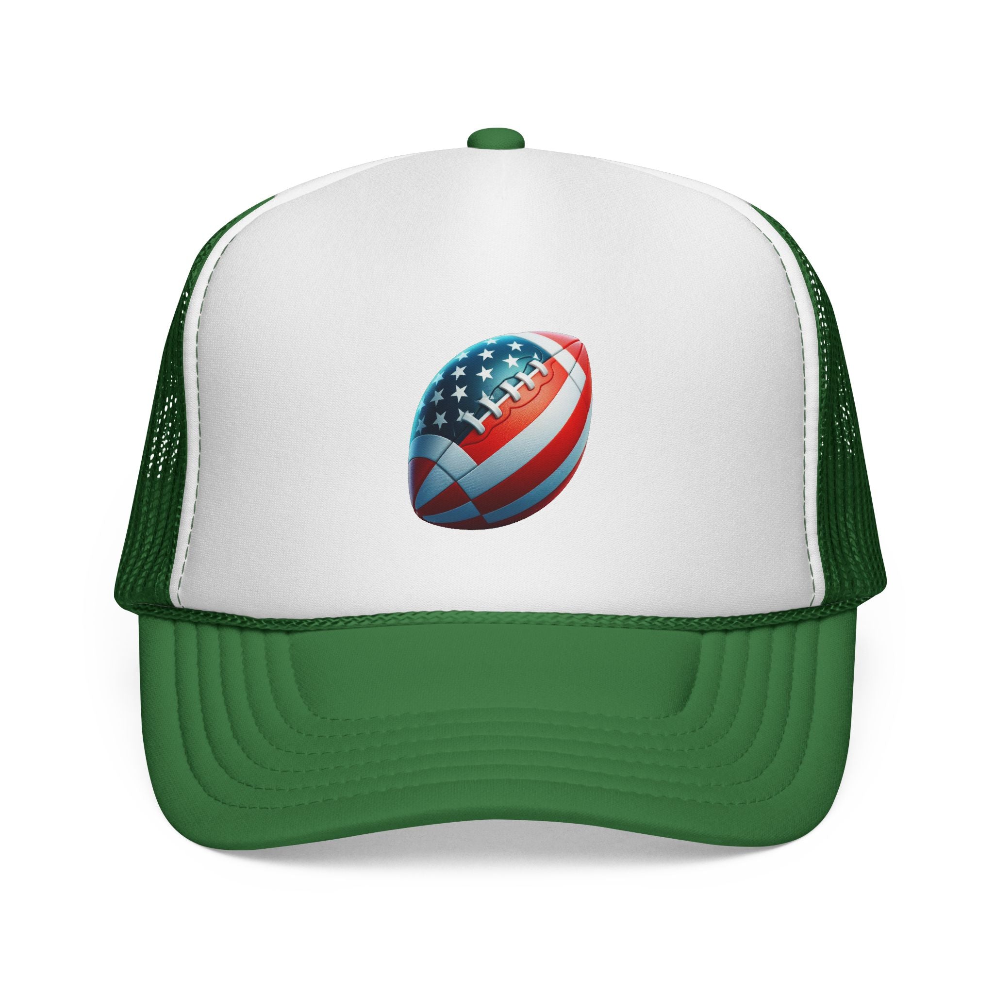 American Football Trucker Cap  Retro Gridiron Hat