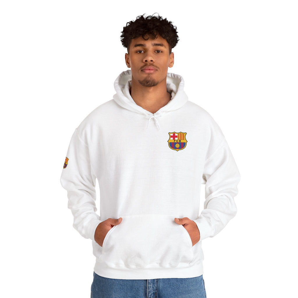 Hoodie  Barcelona Crest Hoodie with Small Badge