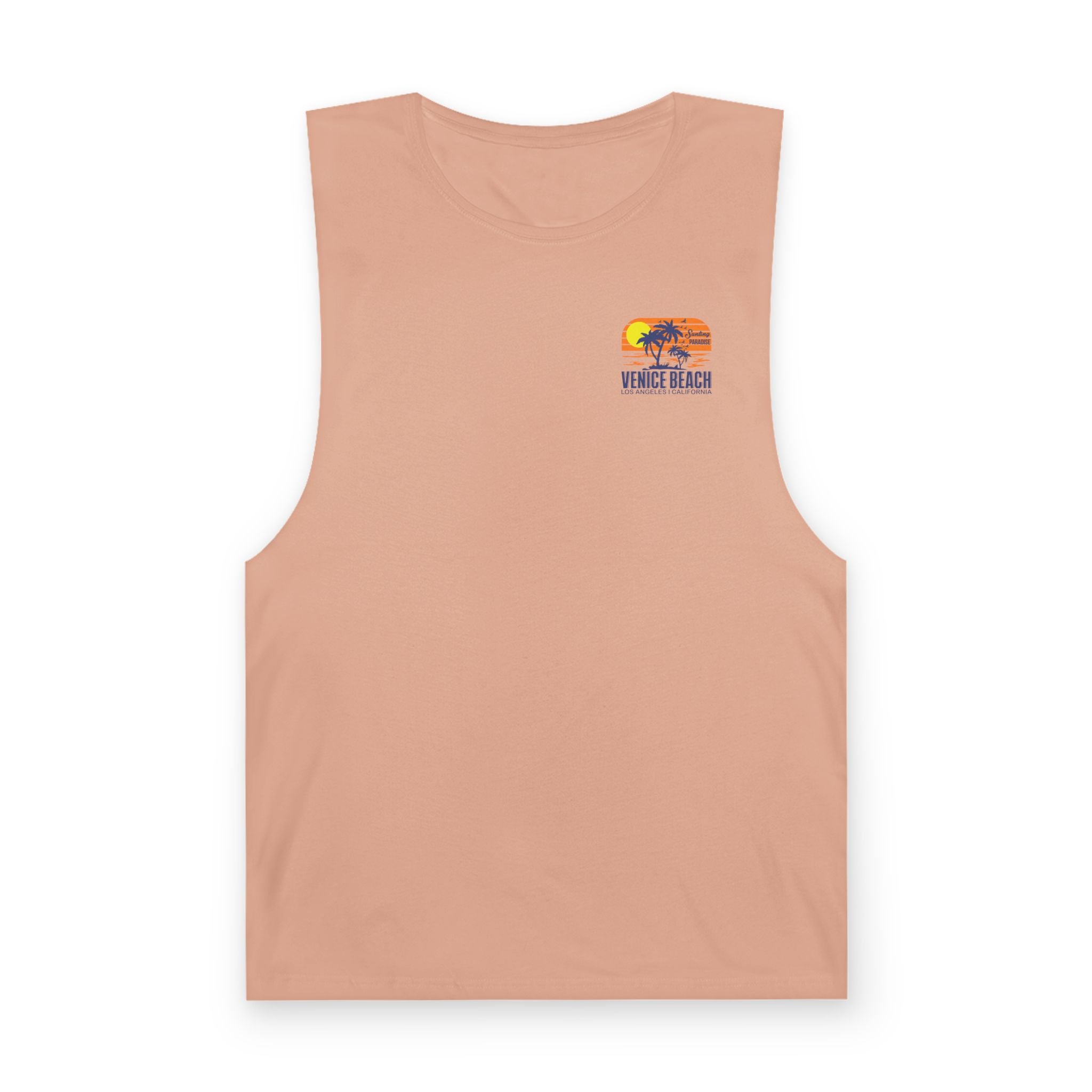 Surfboard Tank Top Venice Beach Retro Surf Graphic