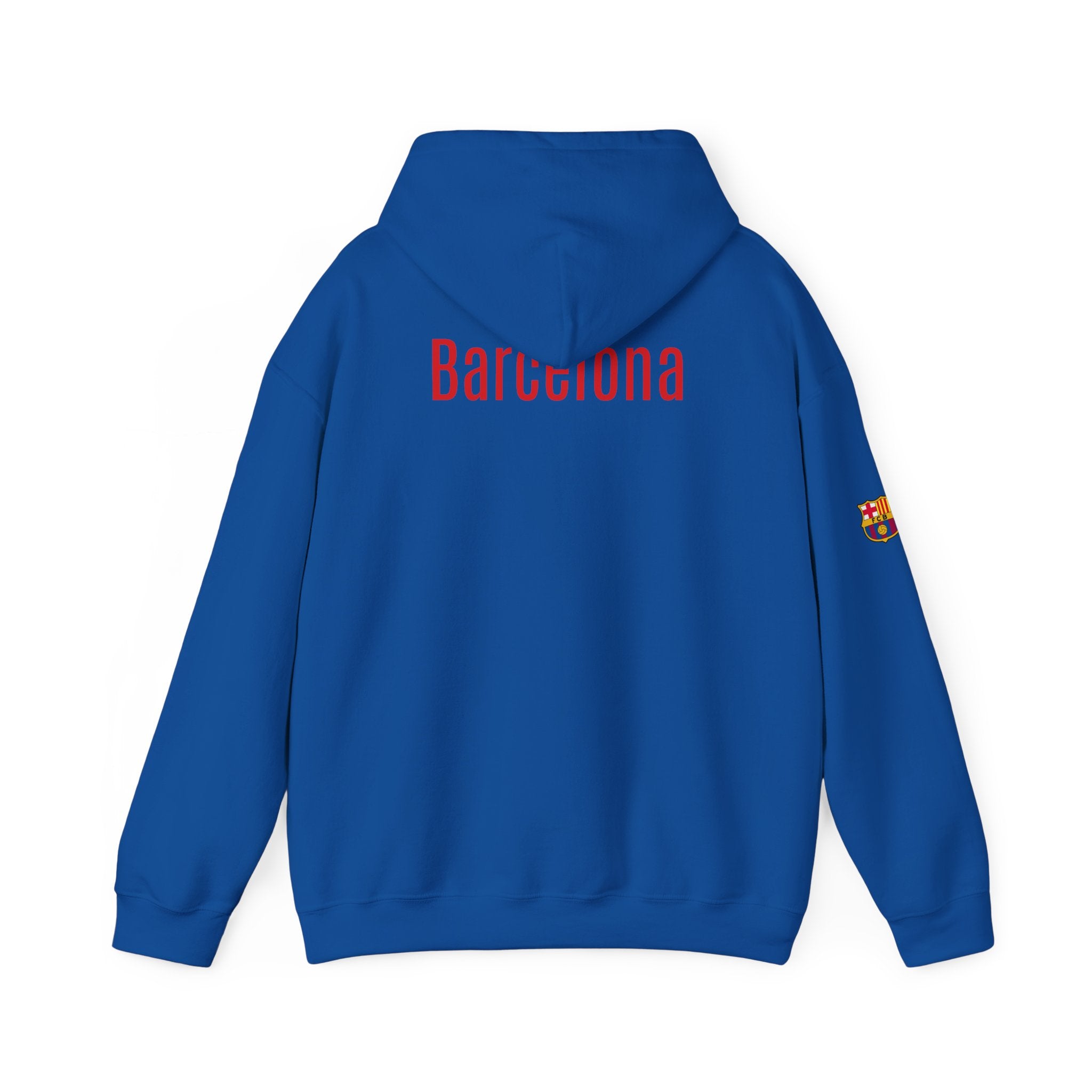 Hoodie  Barcelona Crest Hoodie with Small Badge