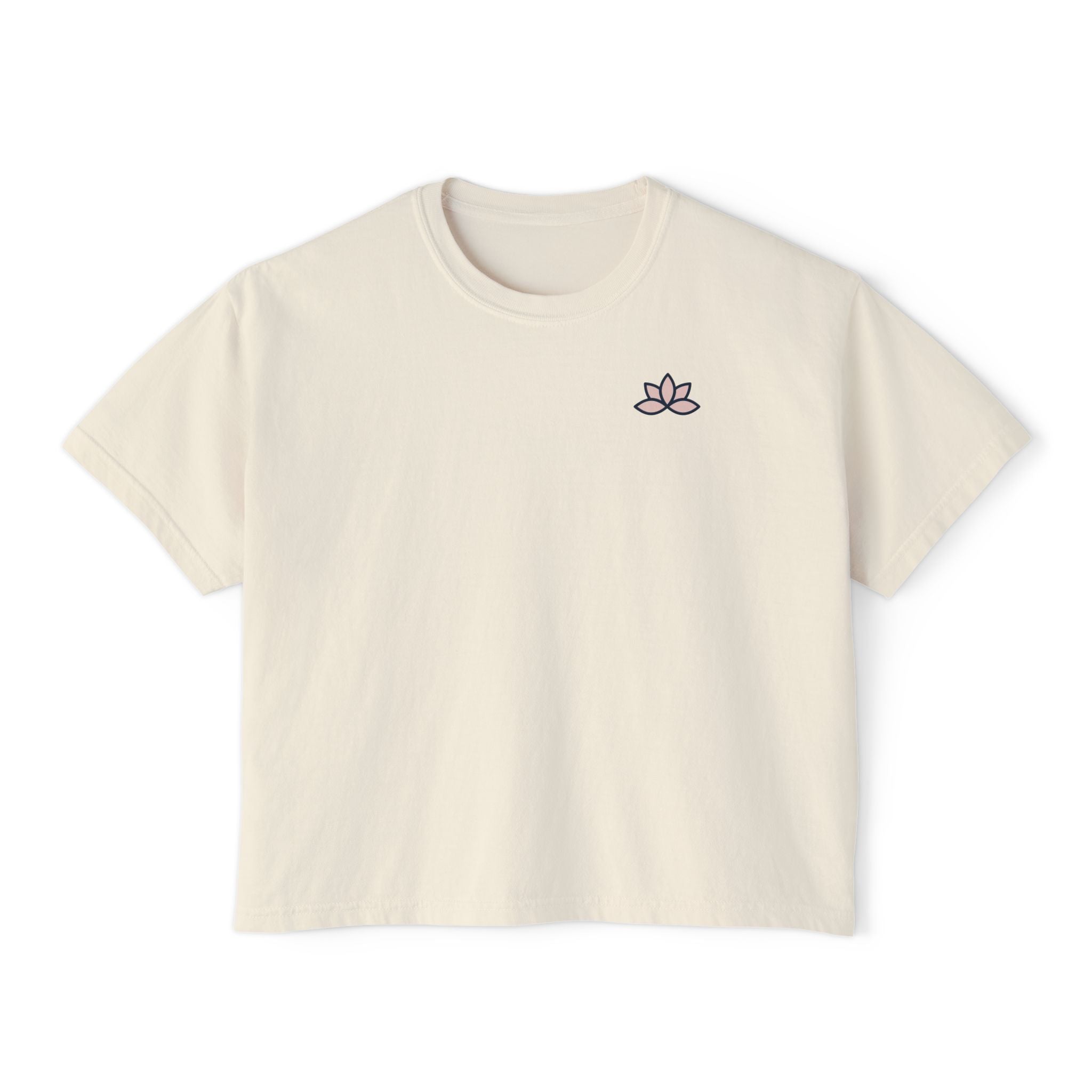 Yoga Time Women's Boxy Tee  Relaxed Fit Yoga Tee for Women
