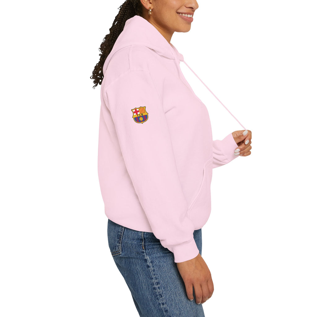 Hoodie  Barcelona Crest Hoodie with Small Badge