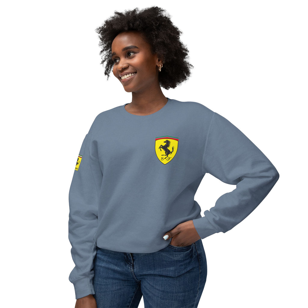 Ferrari Logo Crewneck Sweatshirt
