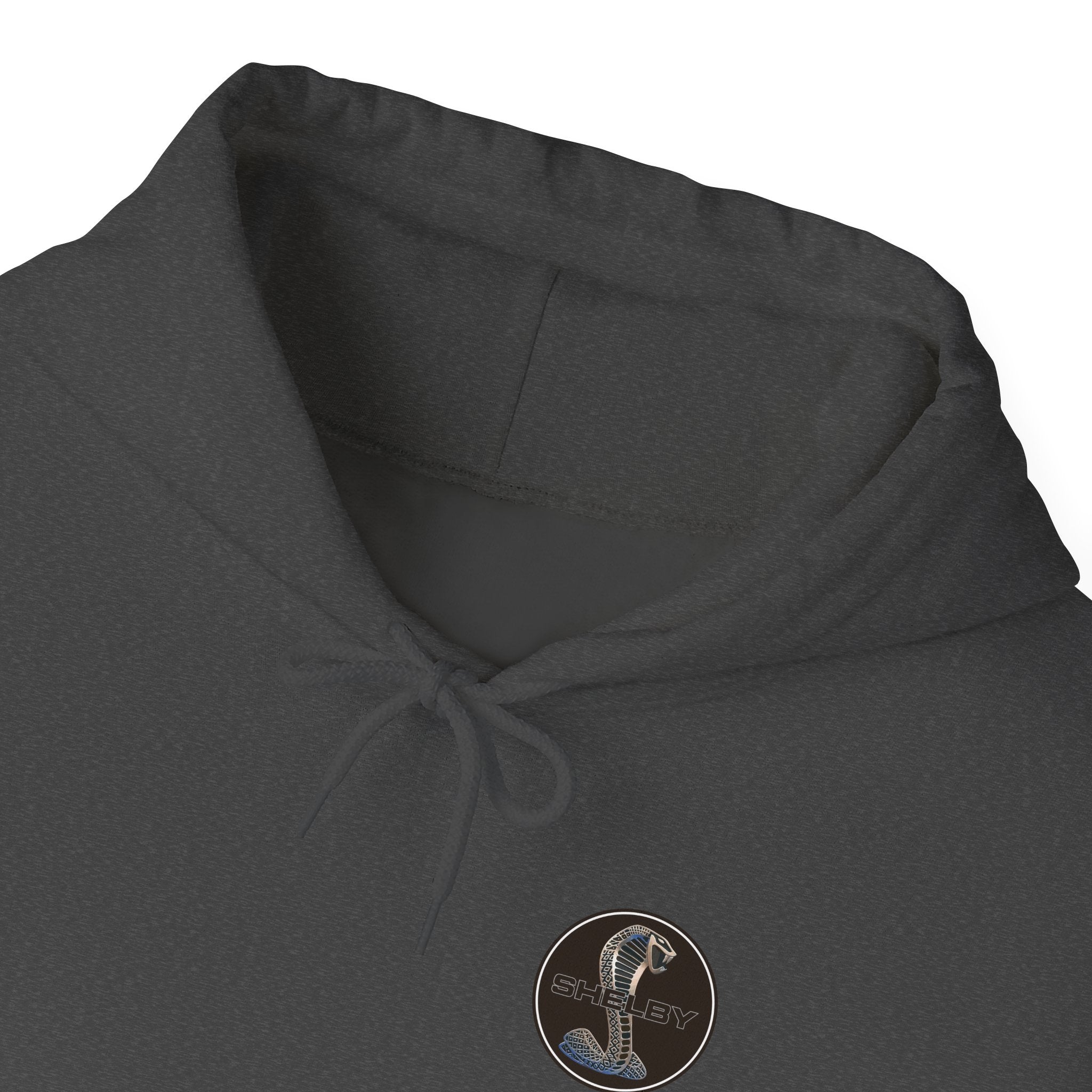 Classic Mustang Hoodie  Vintage Blue Pony Car Pullover