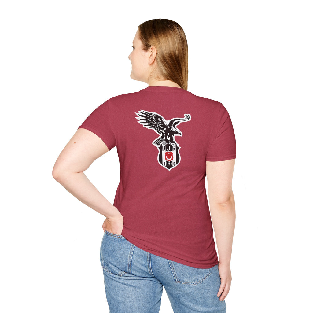 Besiktas Eagle T-Shirt  Football Club Crest Tee soccer jersey