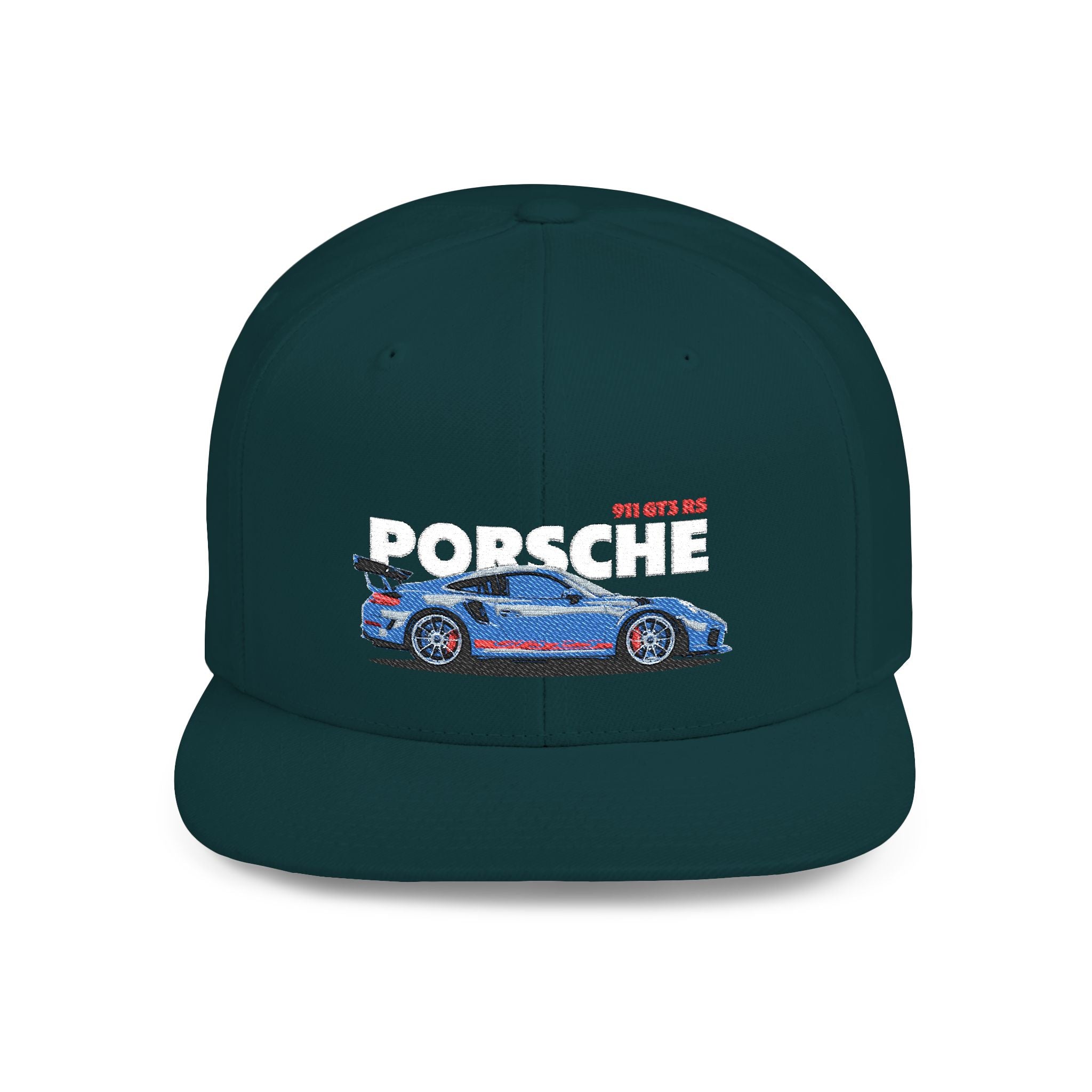Porsche Flat Bill Snapback Hat, Stylish Cap for Car Enthusiasts, Trendy Headwear, Gift for Him, Vintage Car Hat