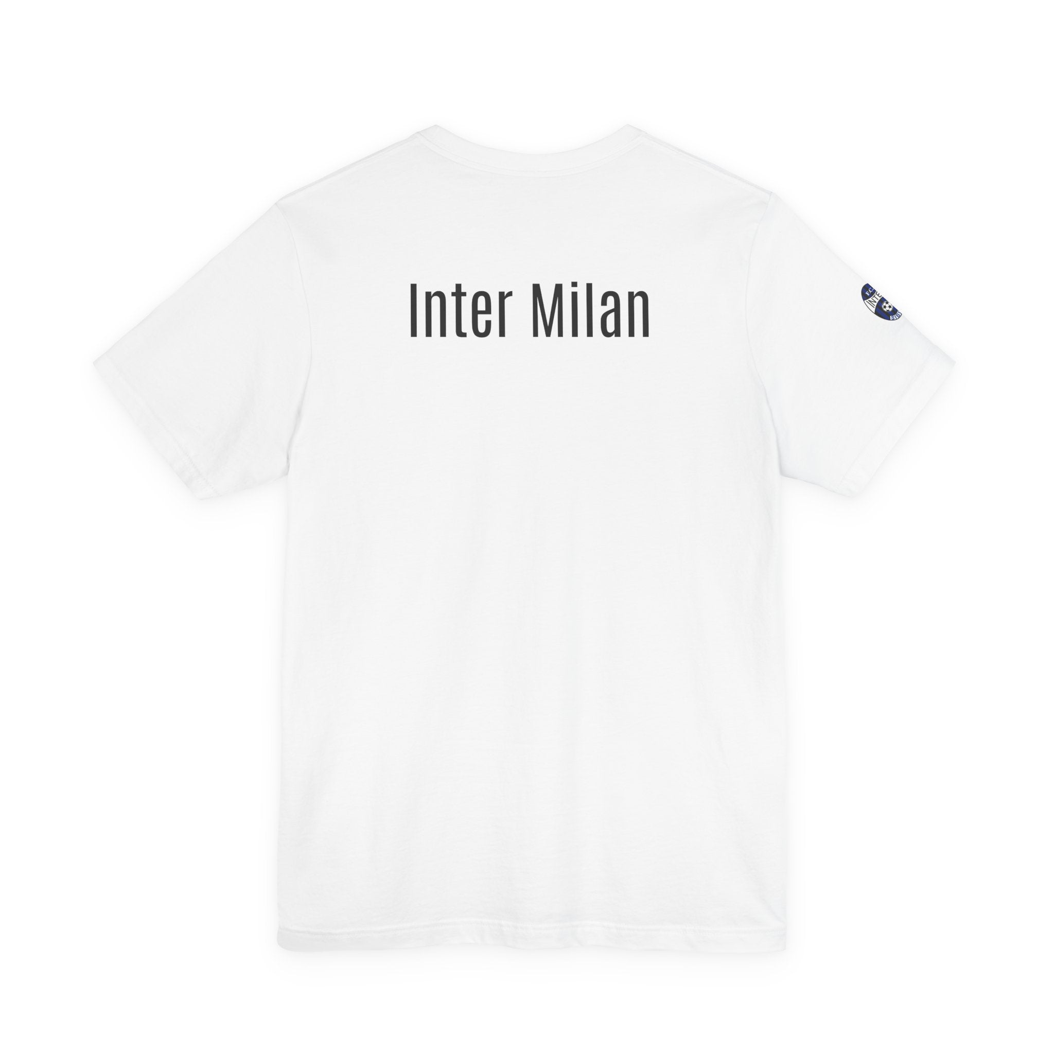 Inter Milan Crest T‑Shirt  Minimal Football Fan Tee