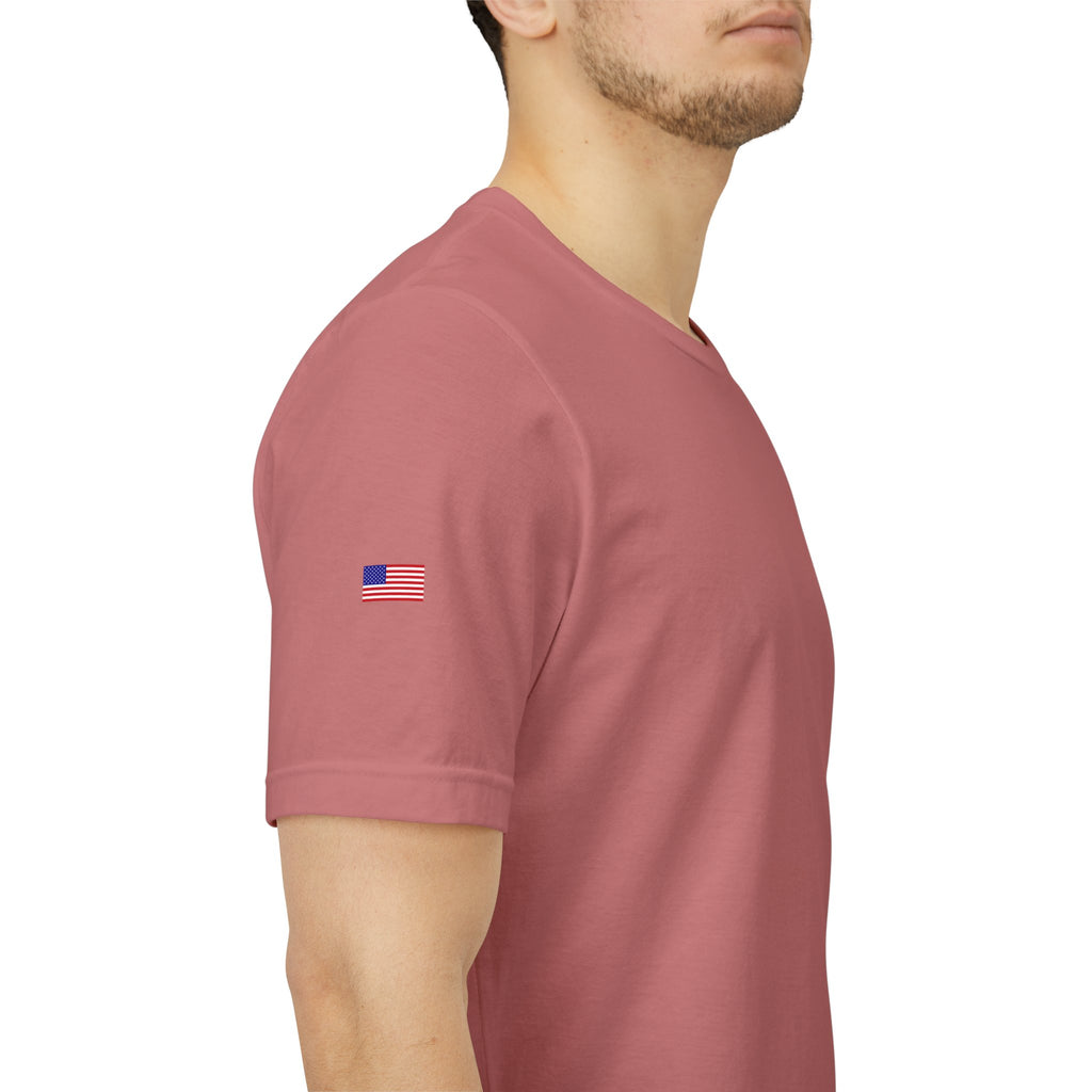 Baseball Logo T-Shirt  Minimal Chest Patch Tee