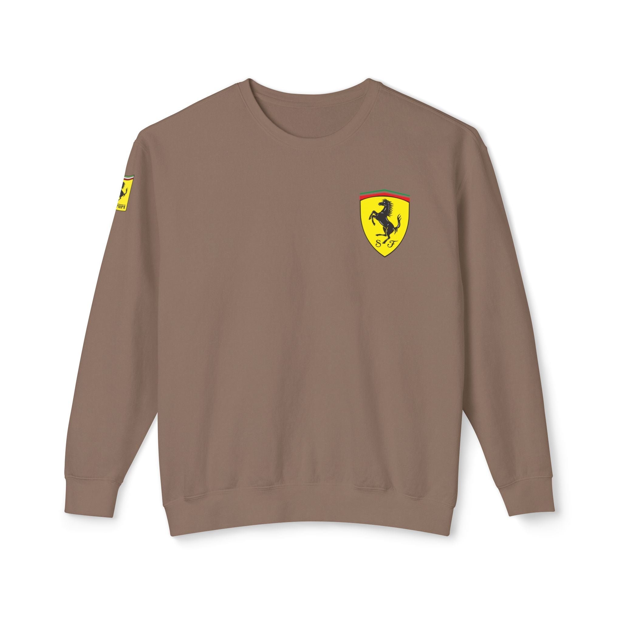 Ferrari Logo Crewneck Sweatshirt