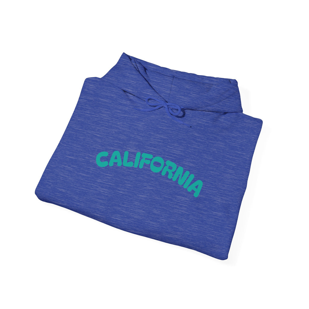 California Palm Tree Hoodie | Beach Island Graphic, Sleeve Icons
