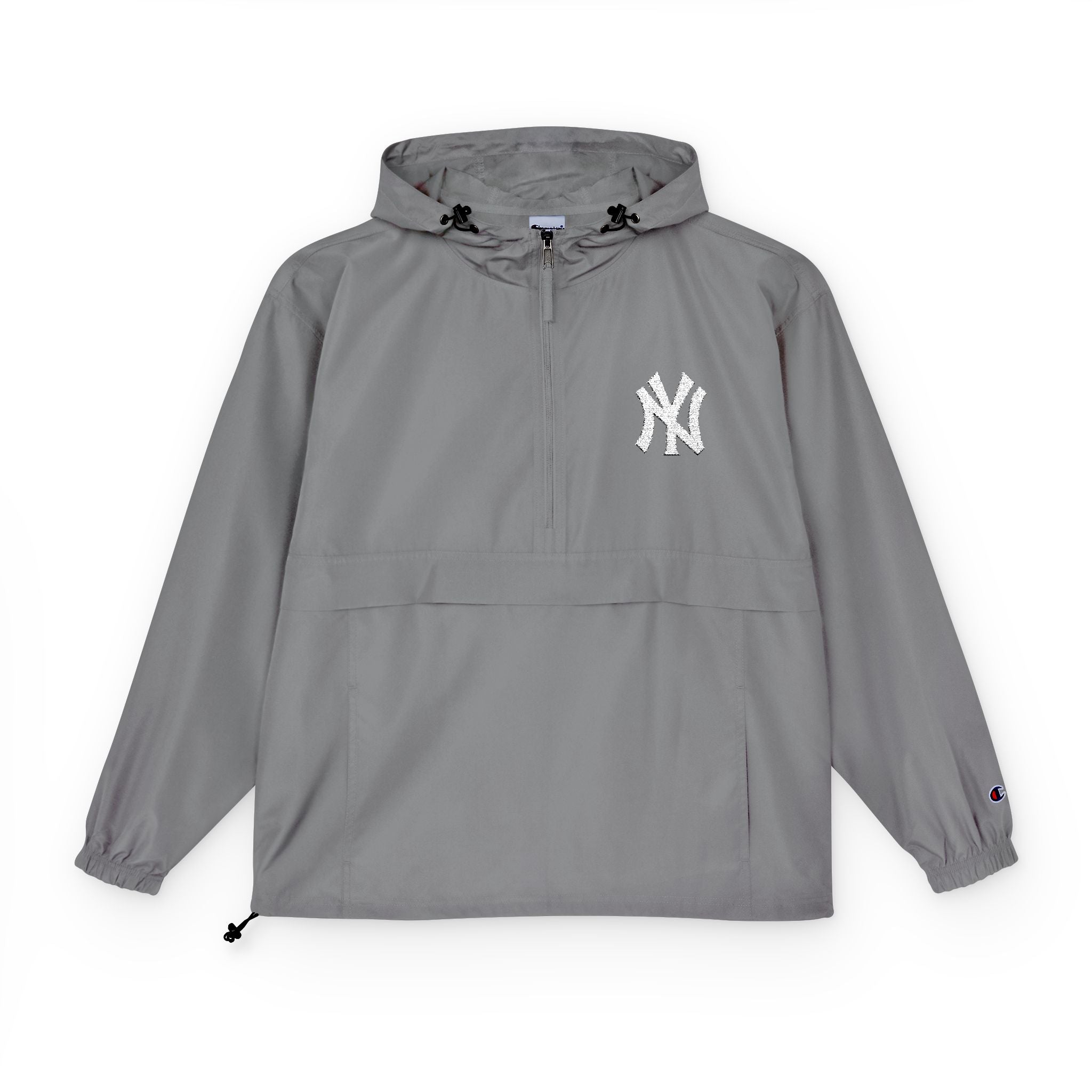 Newyork Logo Anorak Jacket  Packable Champion Windbreaker