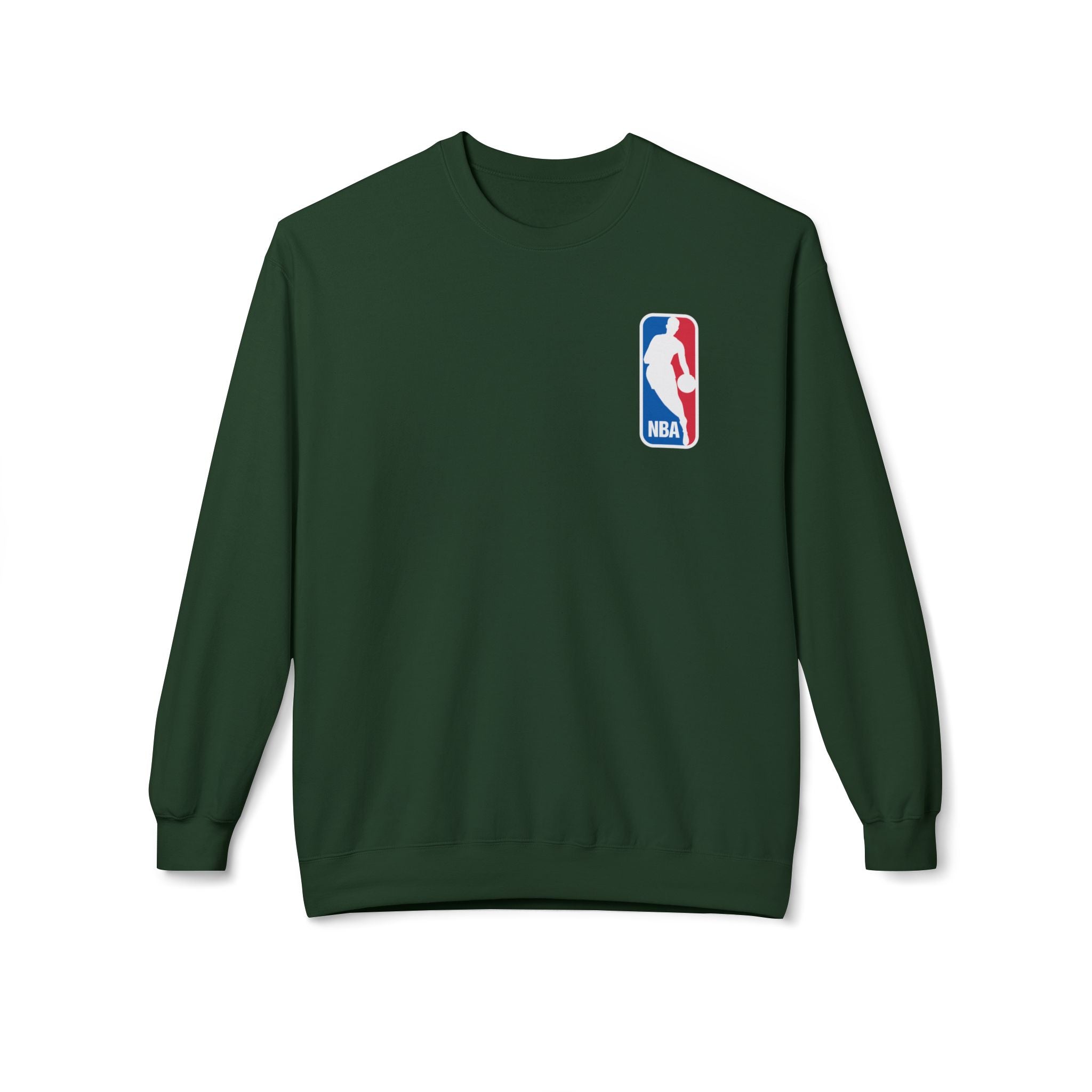 NBA Logo Sweatshirt | Basketball Logo Crewneck, Athletic Fan Apparel