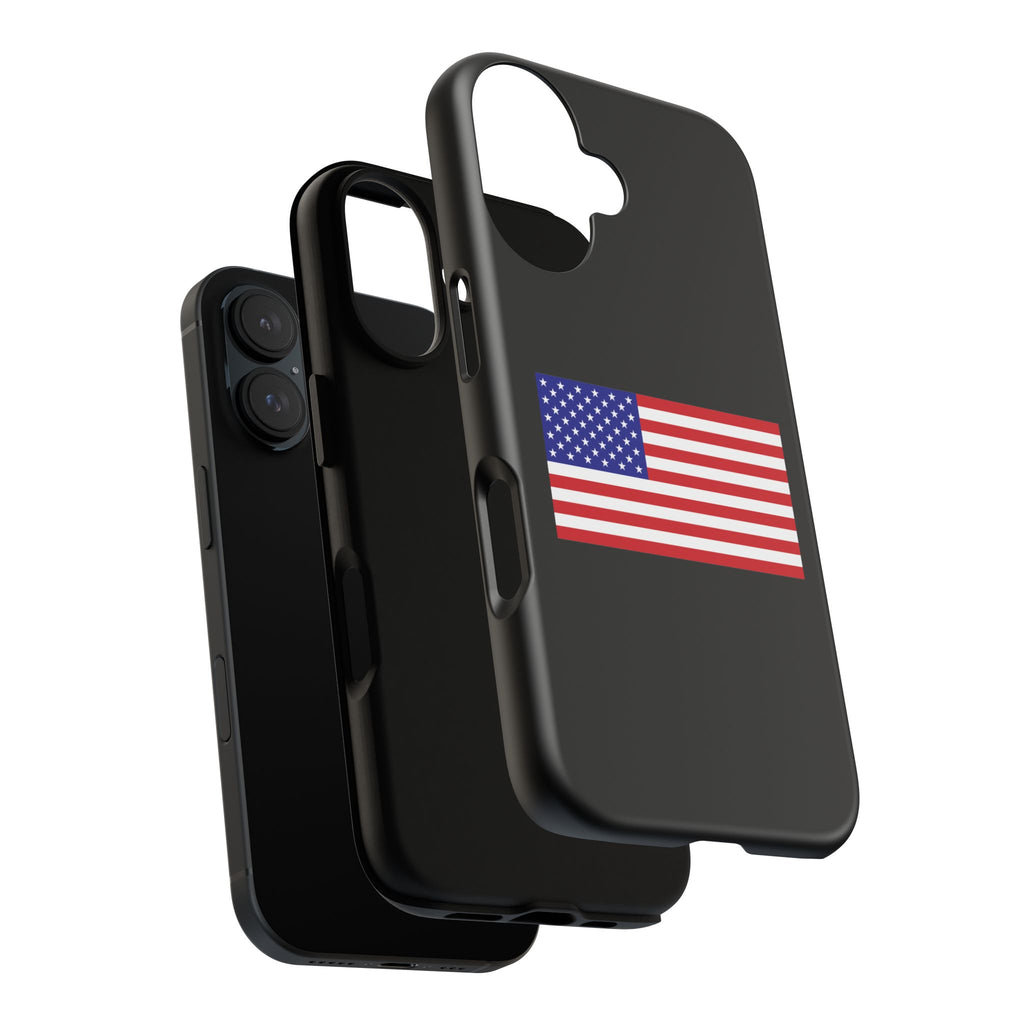 American Flag Phone Case  Patriotic Tough Case for 4th of July & Everyday Protection