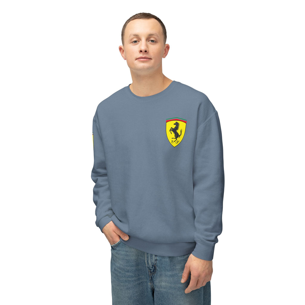 Ferrari Logo Crewneck Sweatshirt