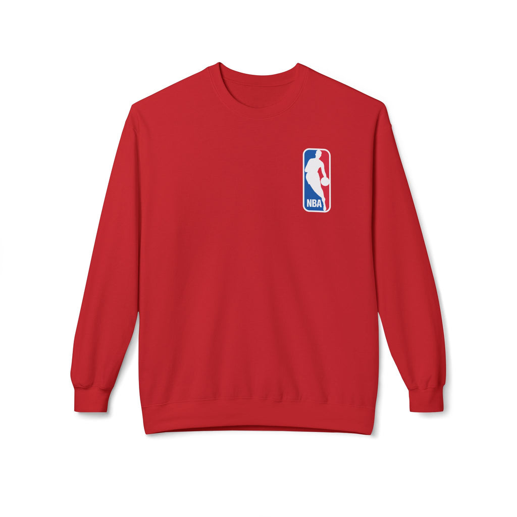 NBA Logo Sweatshirt | Basketball Logo Crewneck, Athletic Fan Apparel